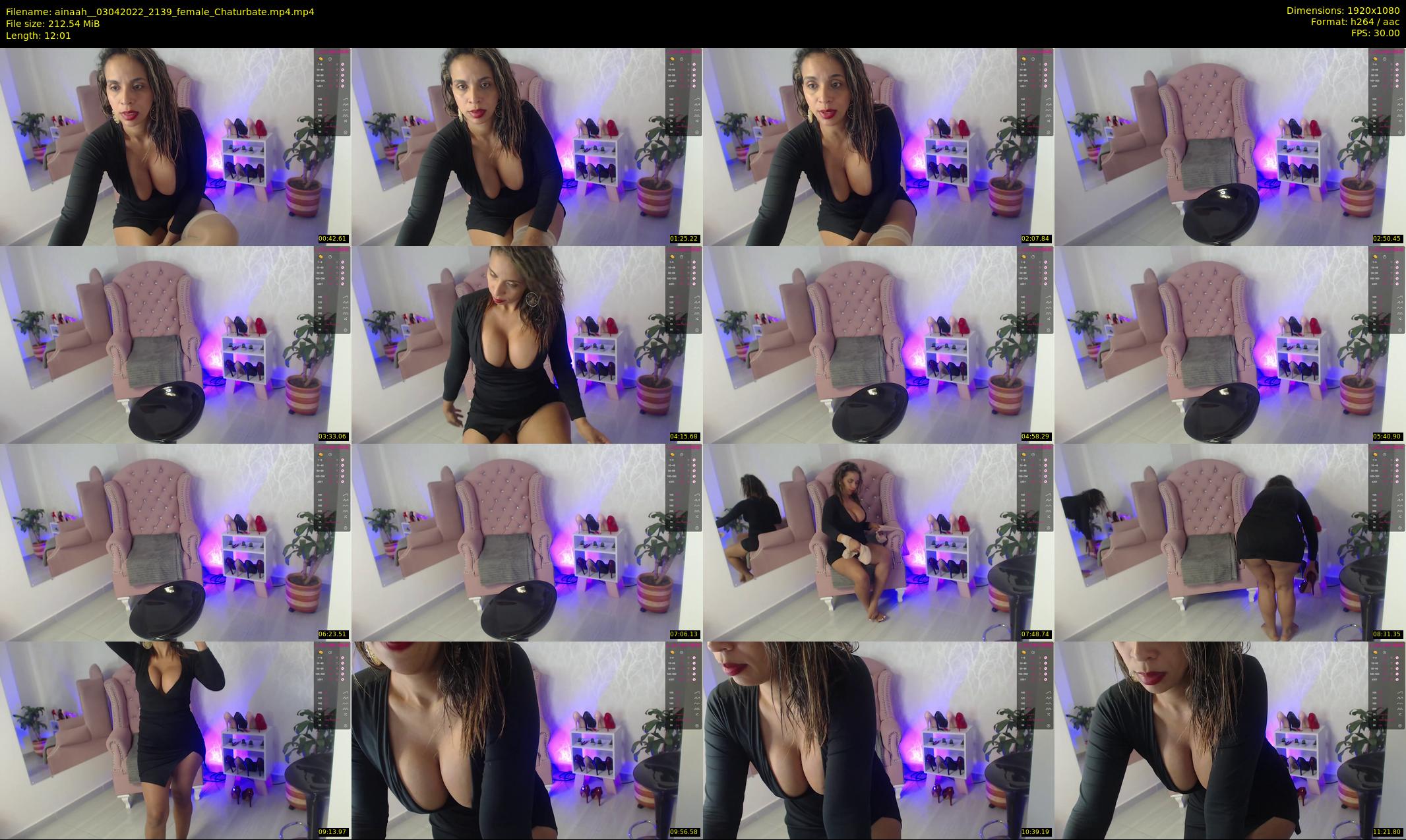 ainaah_ — 13 minute Chaturbate female cam show recording, 1080p, Apr 3, 2022