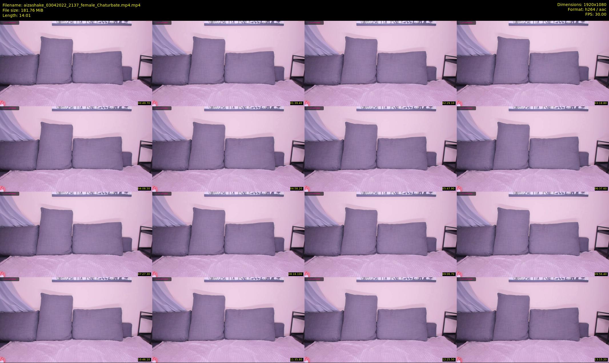 aizashake — 15 minute Chaturbate female cam show recording, 1080p, Apr 3, 2022