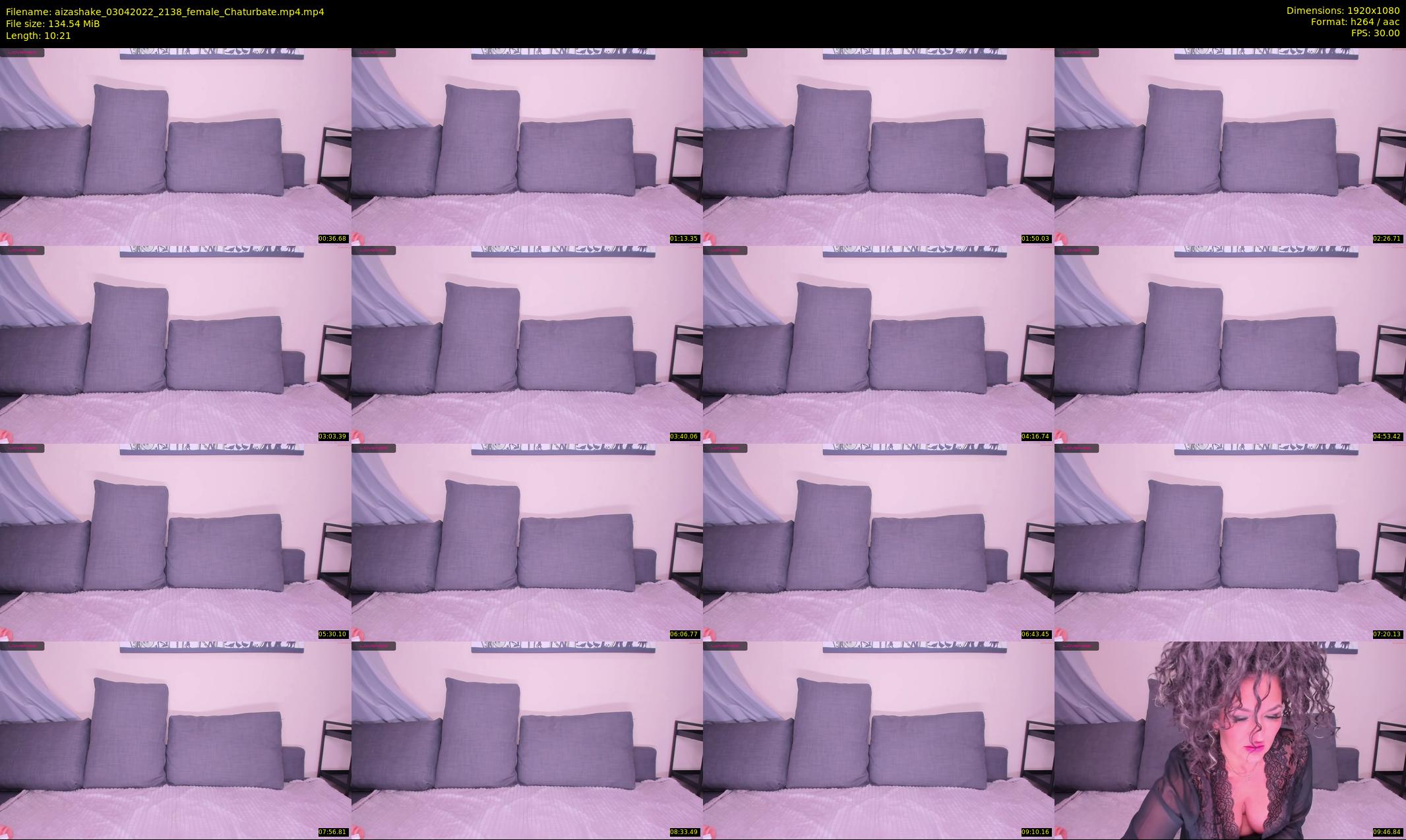 aizashake — 11 minute Chaturbate female cam show recording, 1080p, Apr 3, 2022
