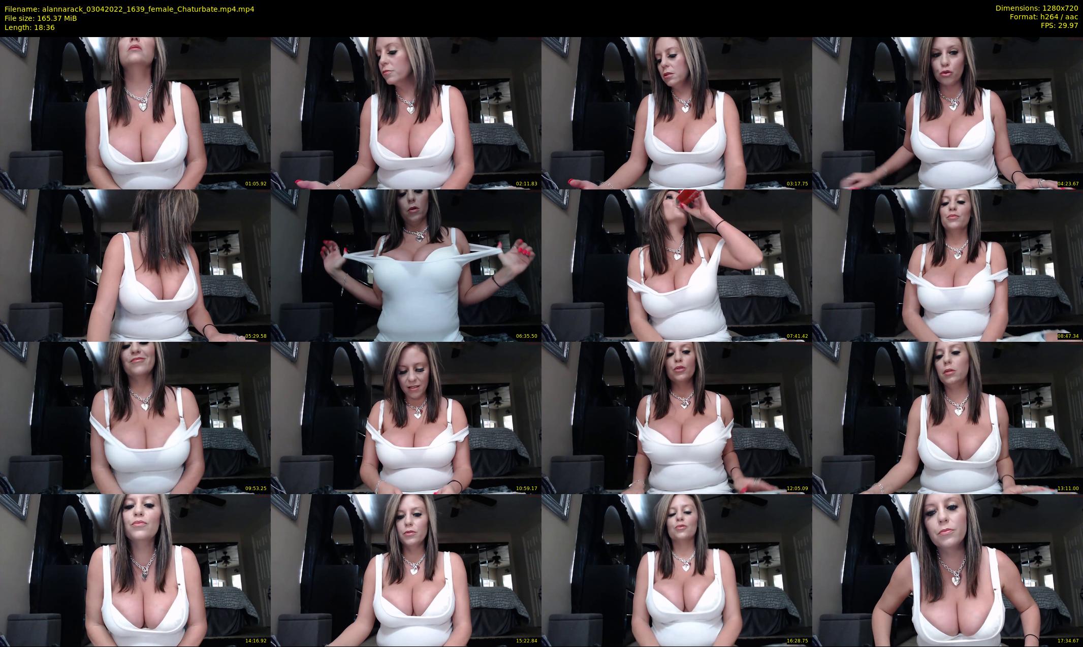 alannarack — 19 minute Chaturbate female cam show recording, 720p, Apr 3, 2022