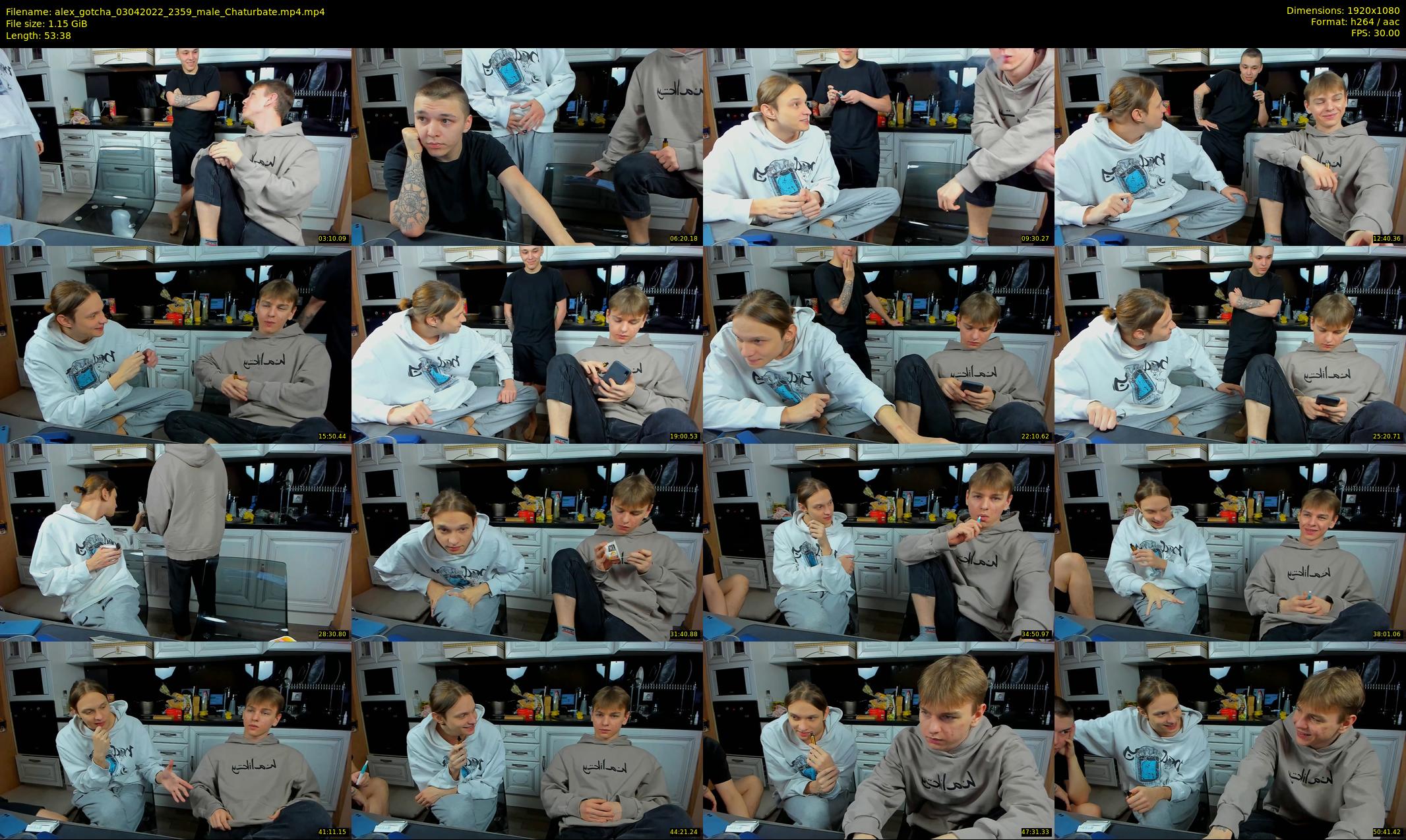 alex_gotcha — 54 minute Chaturbate male cam show recording, 1080p, Apr 3, 2022