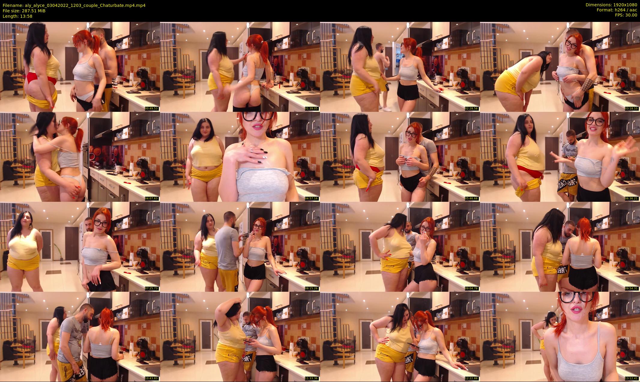 aly_alyce — 14 minute Chaturbate female cam show recording, 1080p, Apr 3, 2022