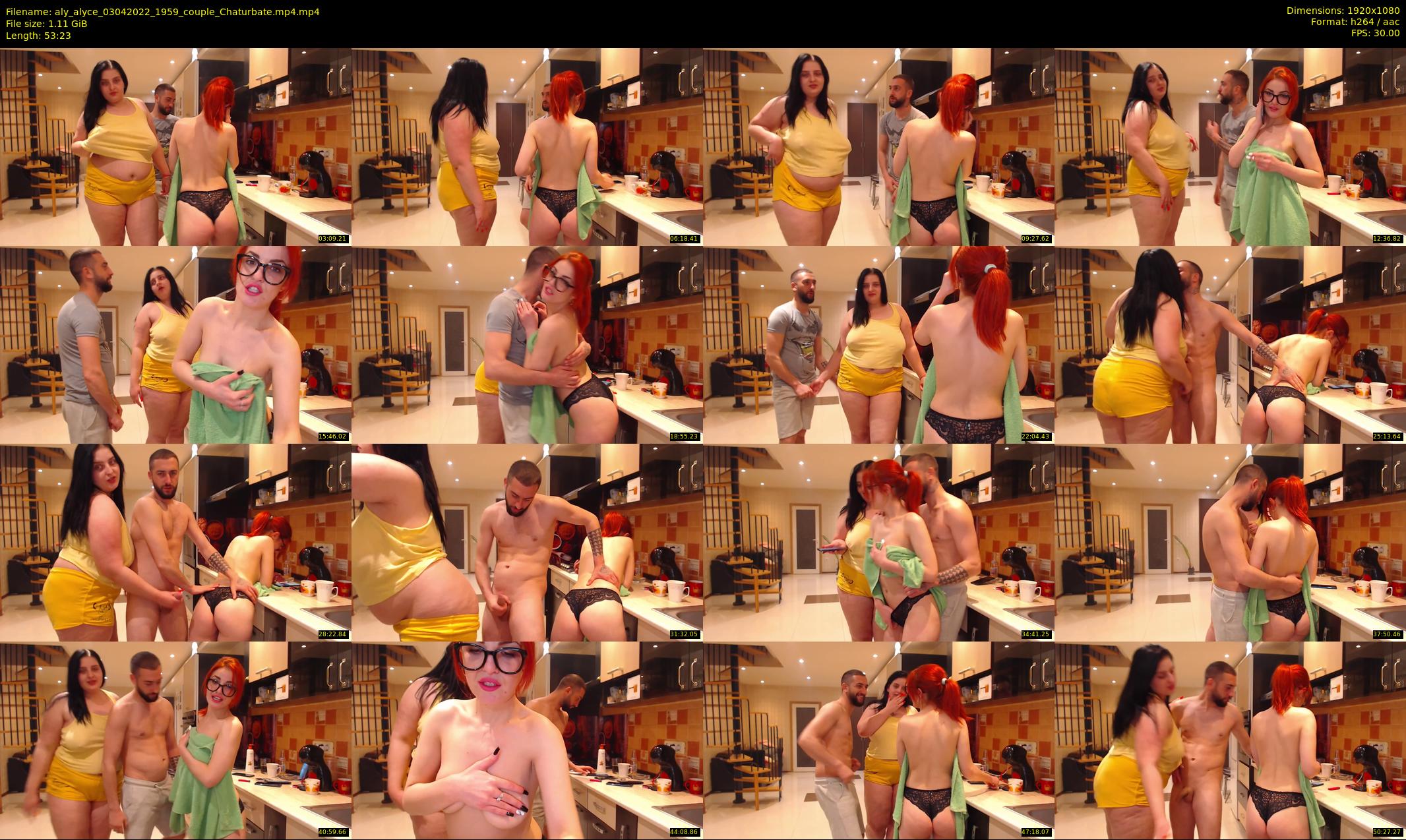 aly_alyce — 54 minute Chaturbate female cam show recording, 1080p, Apr 3, 2022