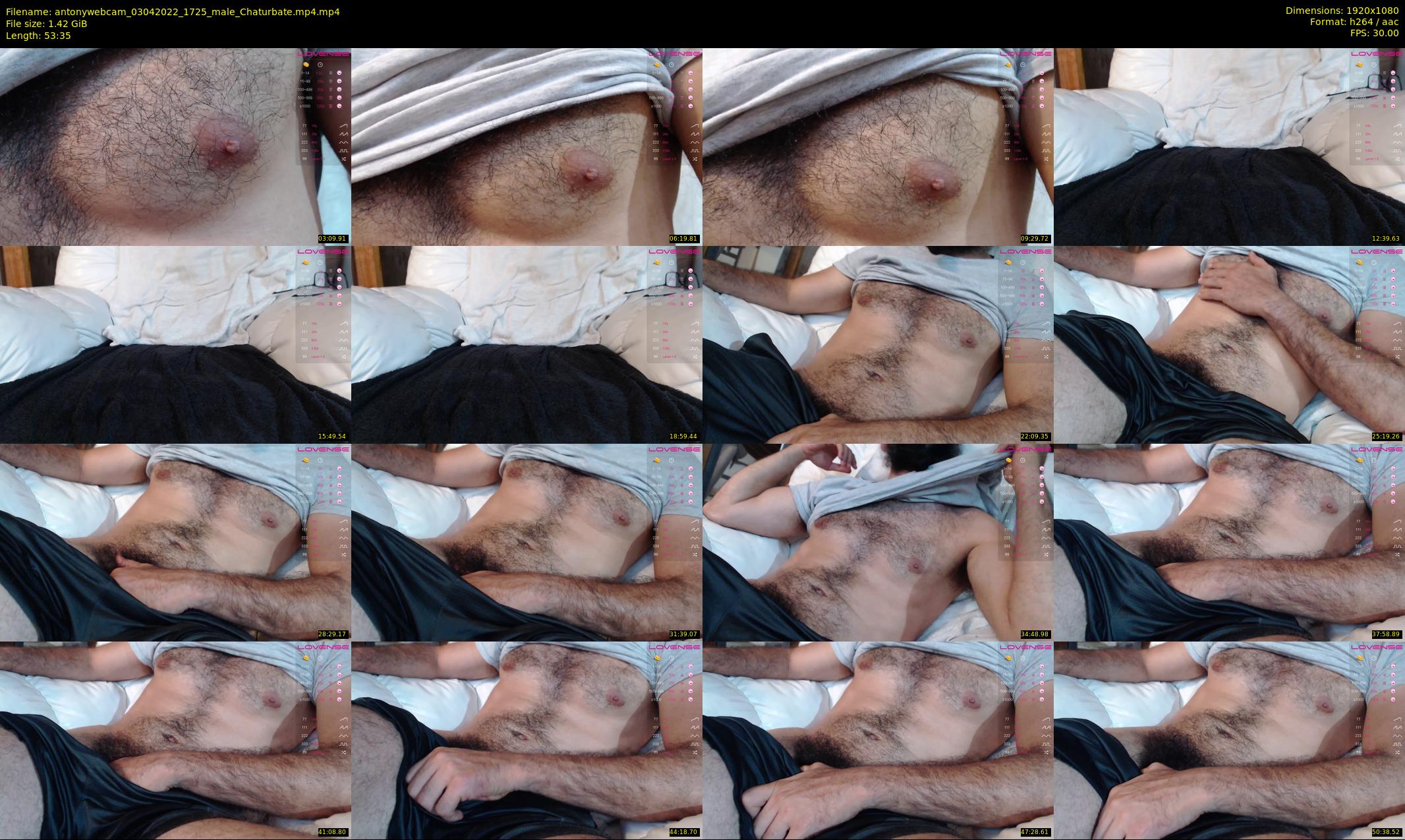 antonywebcam — 54 minute Chaturbate male cam show recording, 1080p, Apr 3, 2022