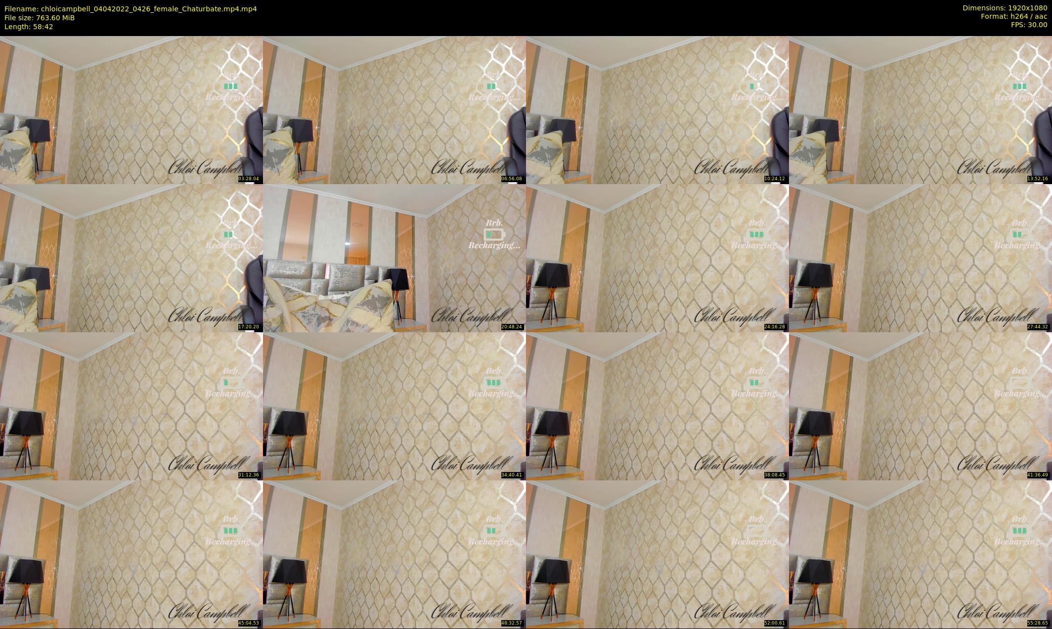 chloicampbell — 59 minute Chaturbate female cam show recording, 1080p, Apr 4, 2022