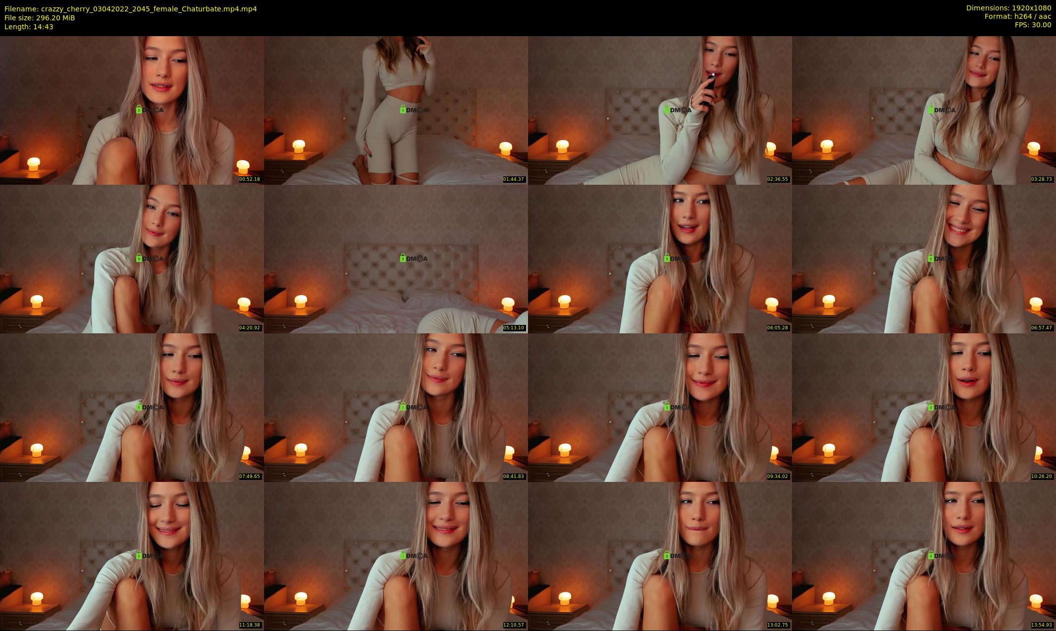 crazzy_cherry — 15 minute Chaturbate female cam show recording, 1080p, Apr 3, 2022