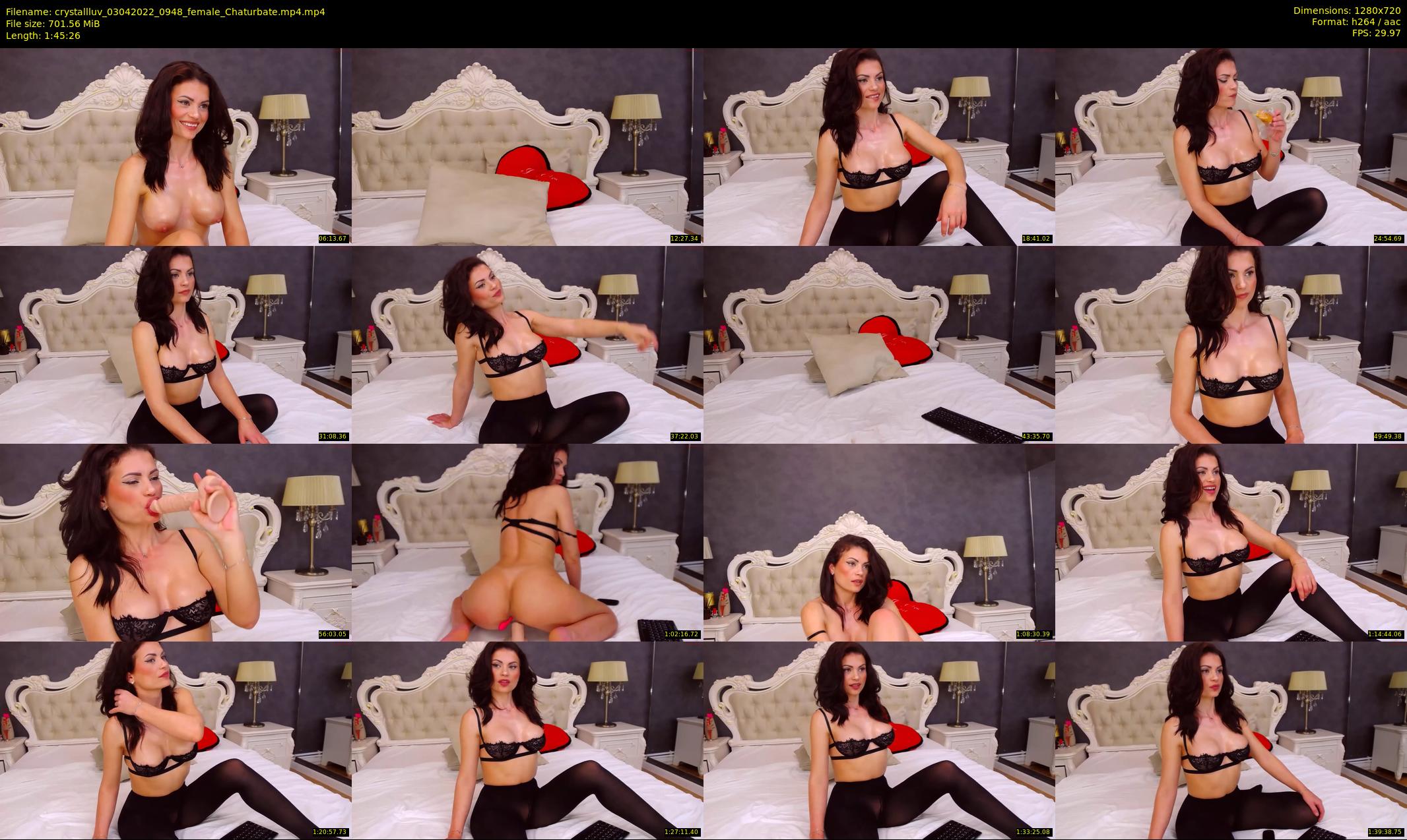crystallluv — 106 minute Chaturbate female cam show recording, 720p, Apr 3, 2022