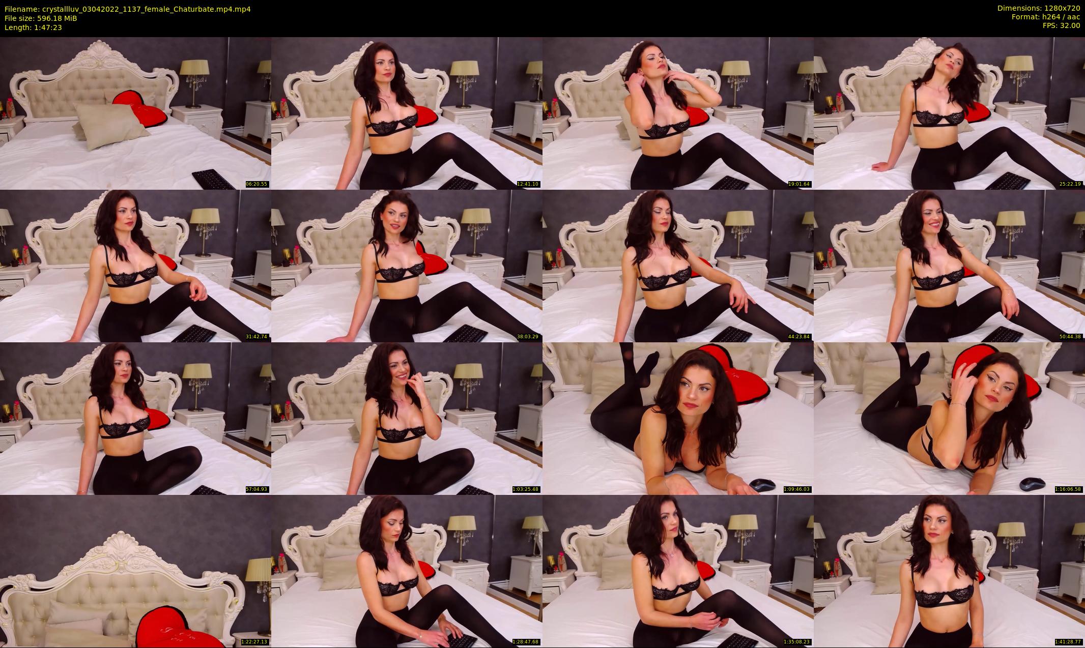 crystallluv — 108 minute Chaturbate female cam show recording, 720p, Apr 3, 2022