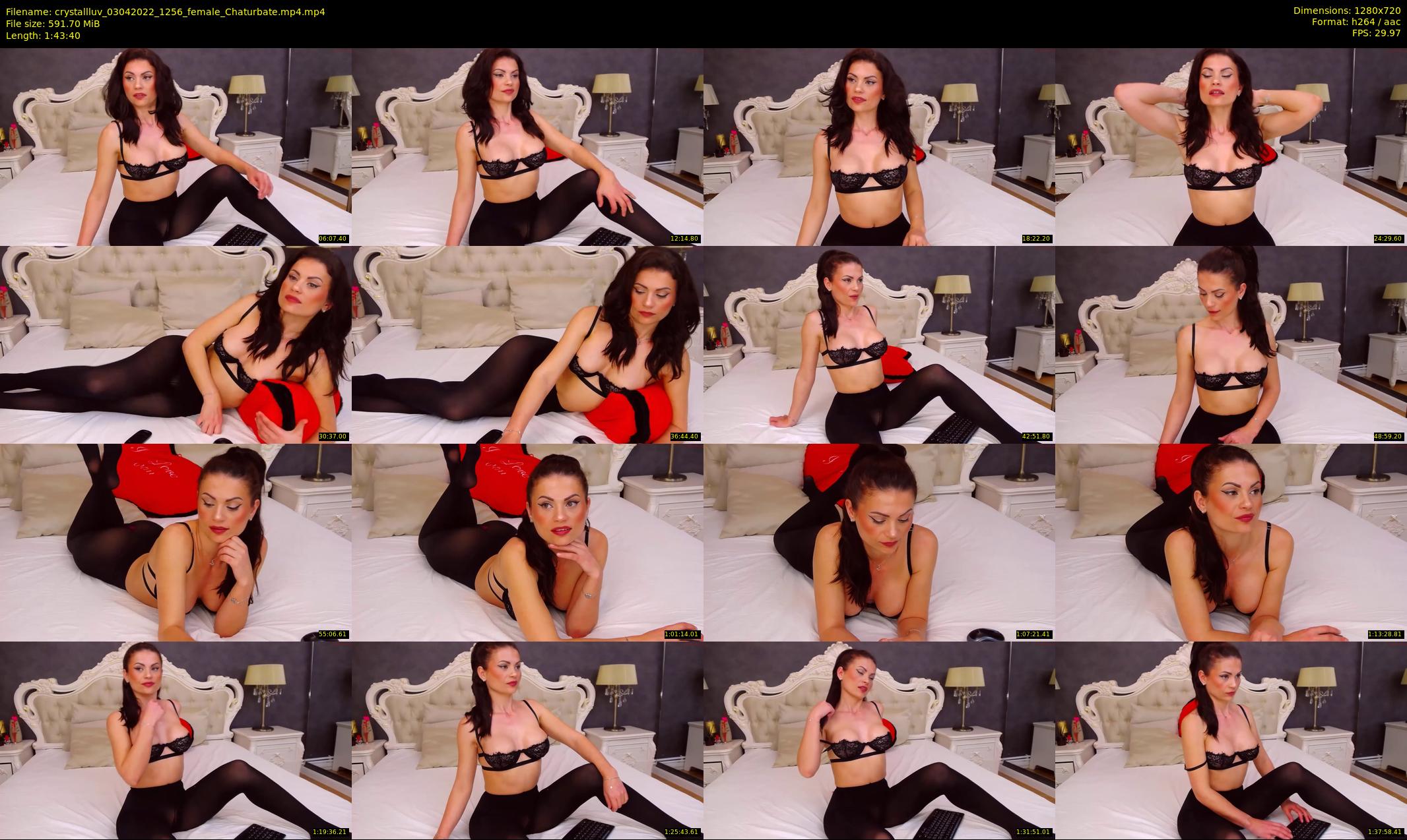 crystallluv — 104 minute Chaturbate female cam show recording, 720p, Apr 3, 2022