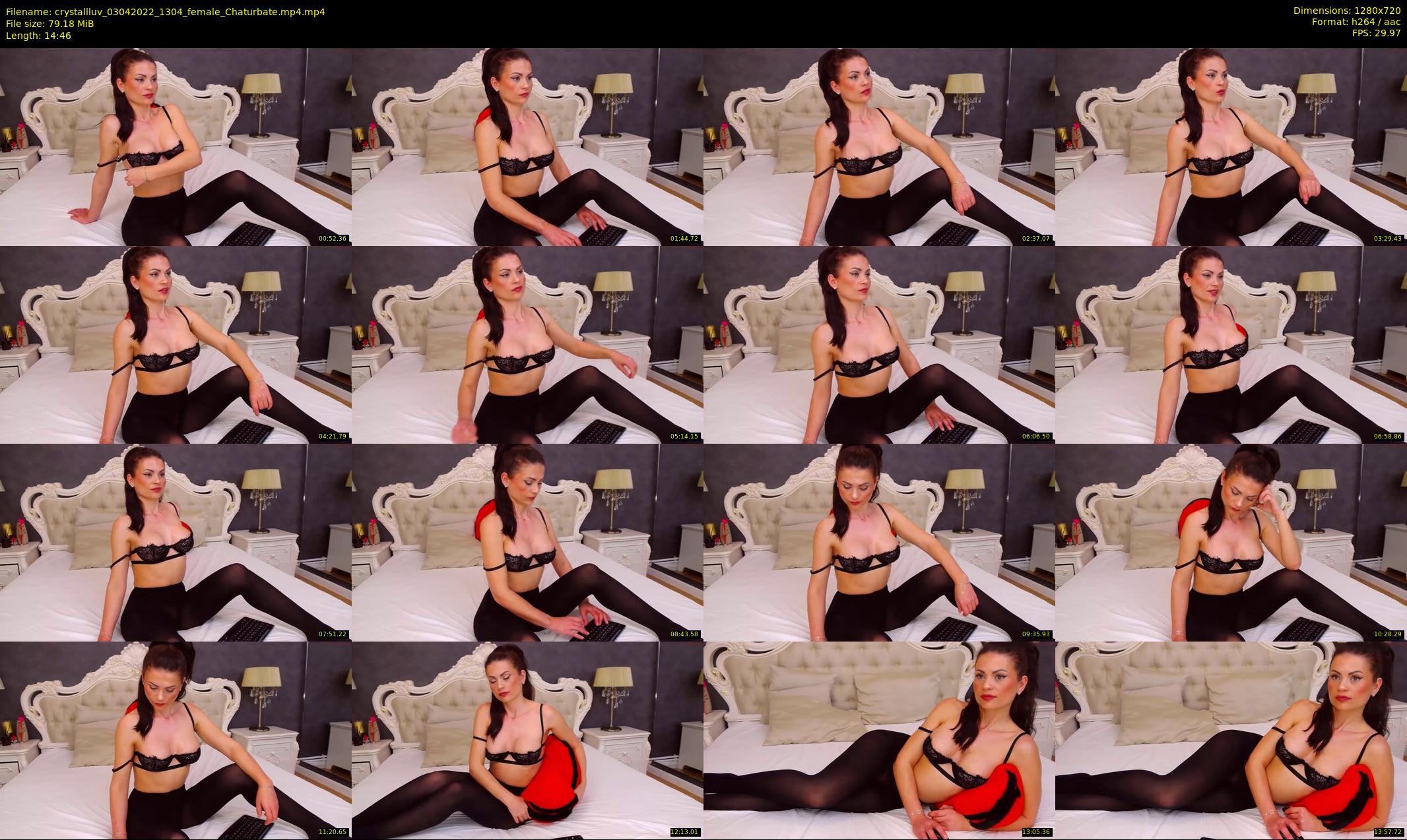 crystallluv — 15 minute Chaturbate female cam show recording, 720p, Apr 3, 2022