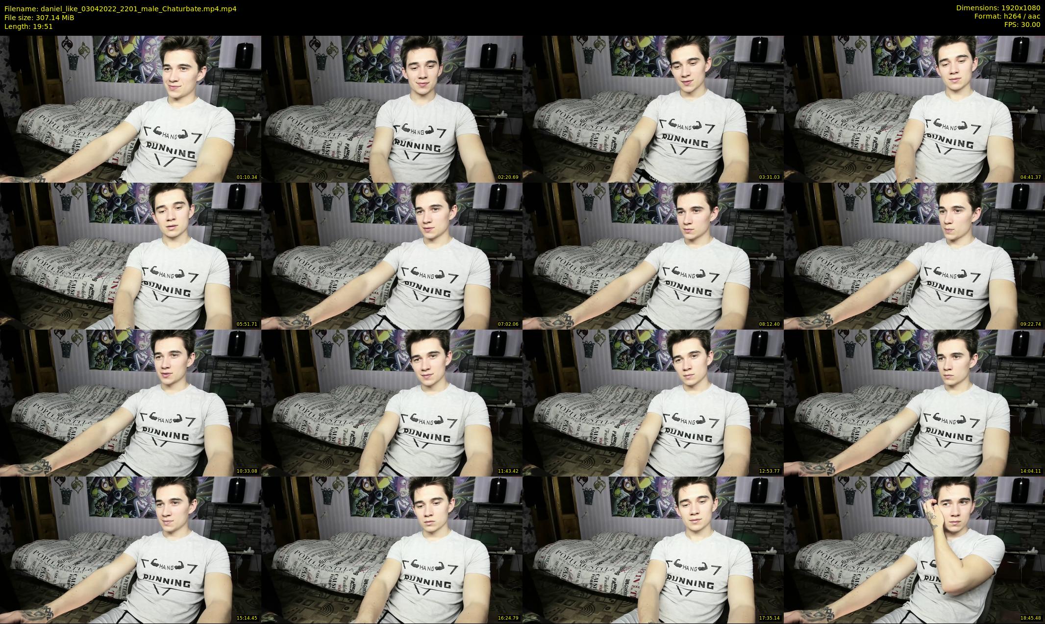 daniel_like — 20 minute Chaturbate male cam show recording, 1080p, Apr 3, 2022