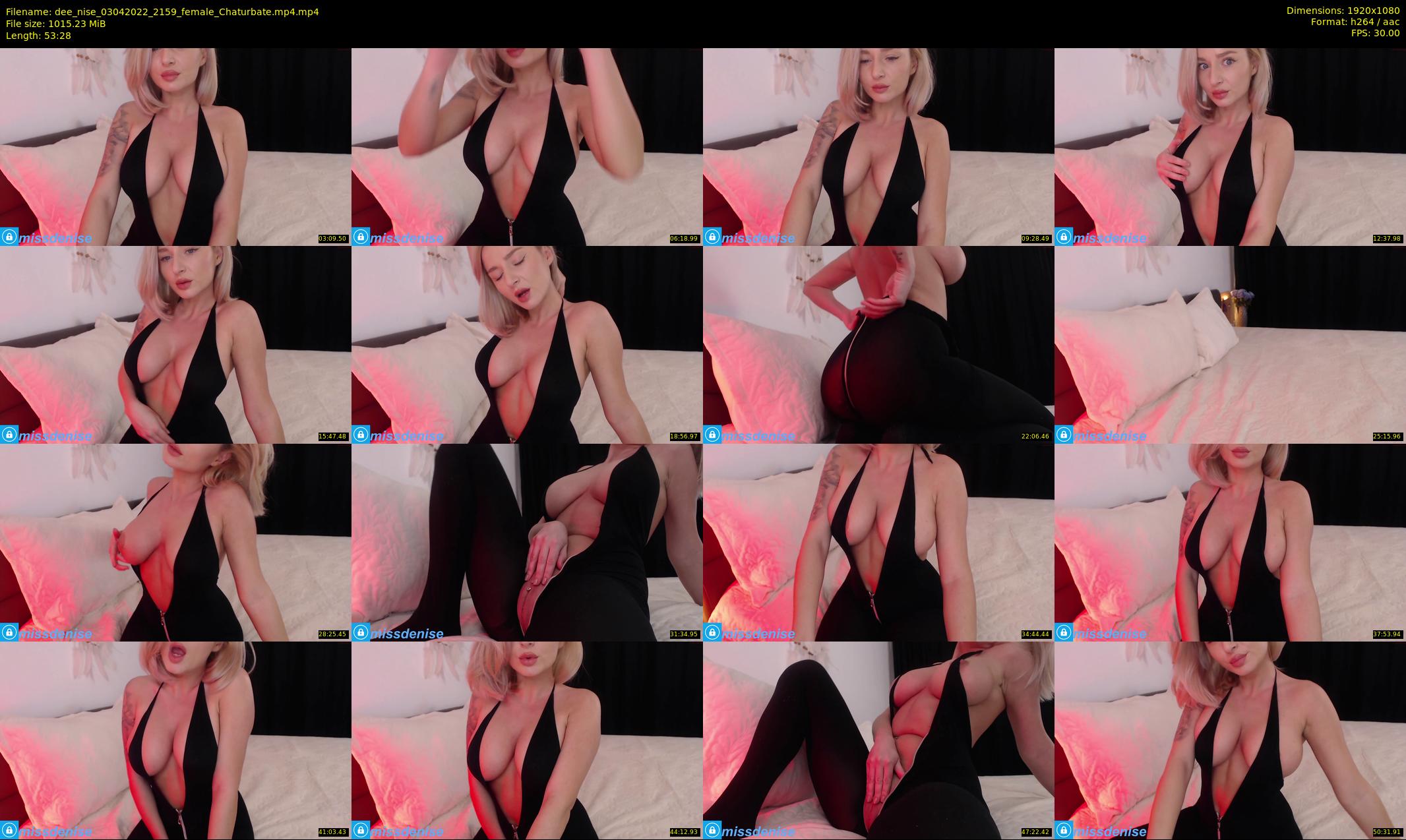 dee_nise — 54 minute Chaturbate female cam show recording, 1080p, Apr 3, 2022