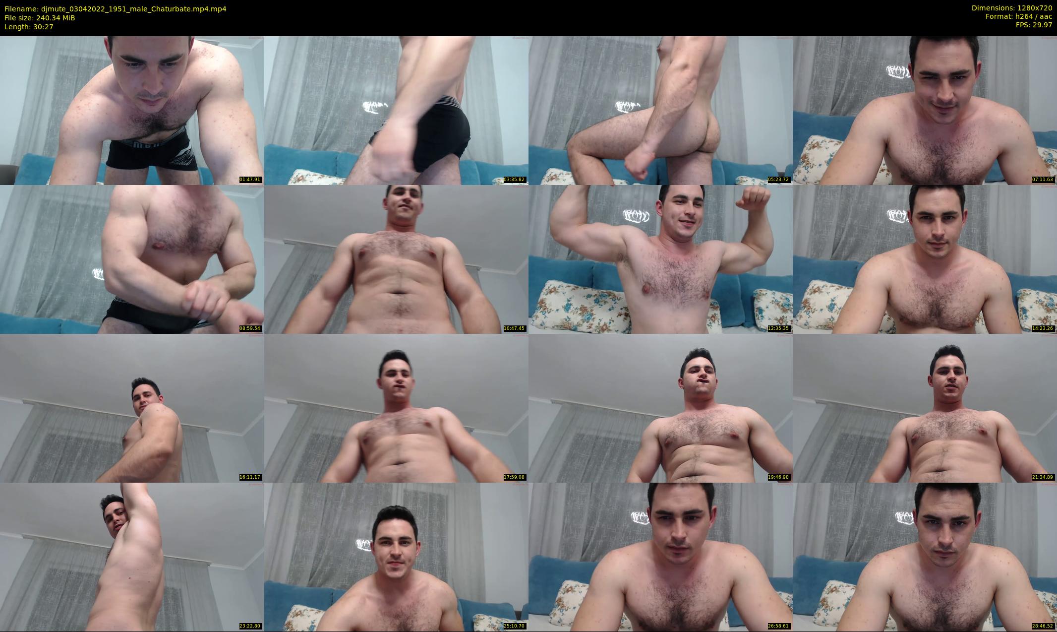 djmute — 31 minute Chaturbate male cam show recording, 720p, Apr 3, 2022