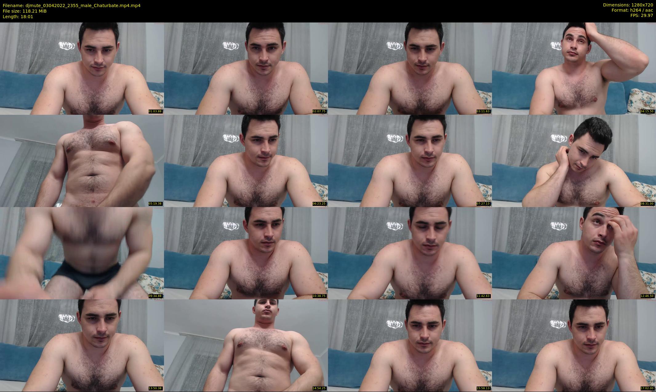 djmute — 19 minute Chaturbate male cam show recording, 720p, Apr 3, 2022