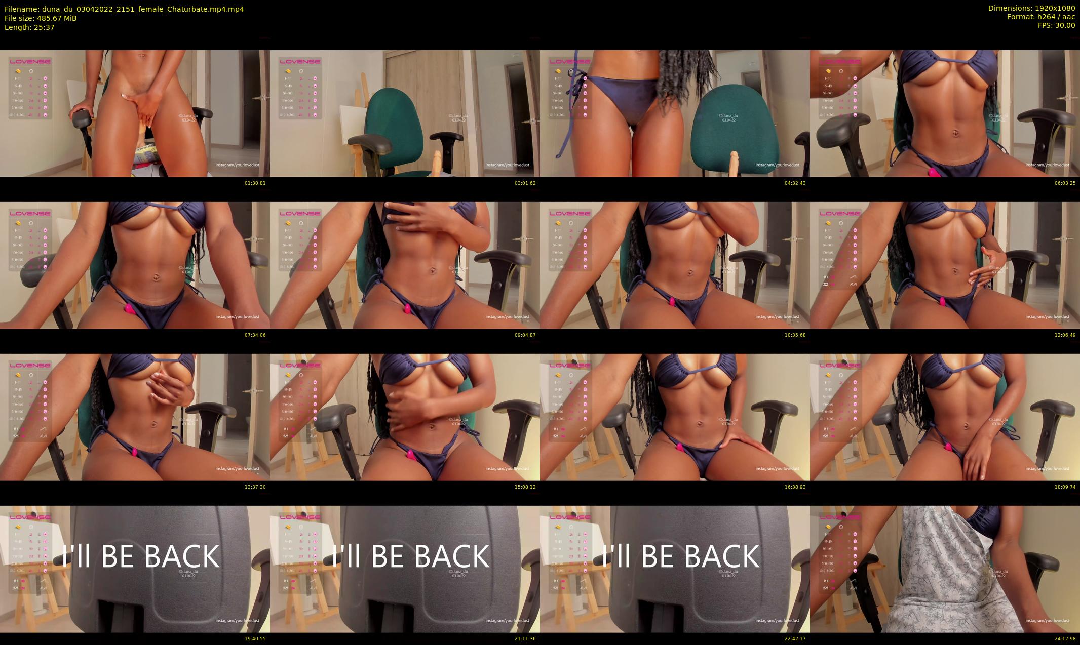 duna_du — 26 minute Chaturbate female cam show recording, 1080p, Apr 3, 2022