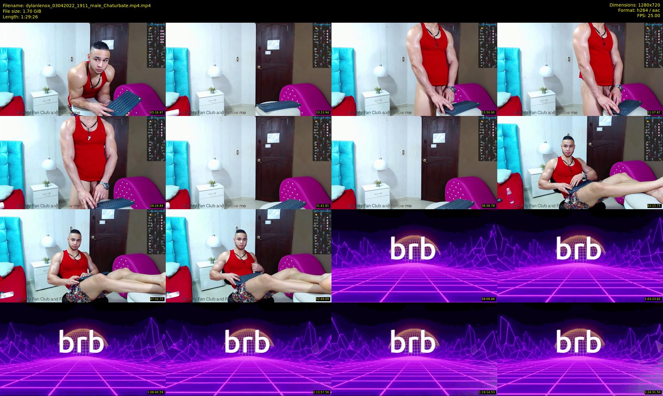 dylanlenox — 90 minute Chaturbate male cam show recording, 720p, Apr 3, 2022