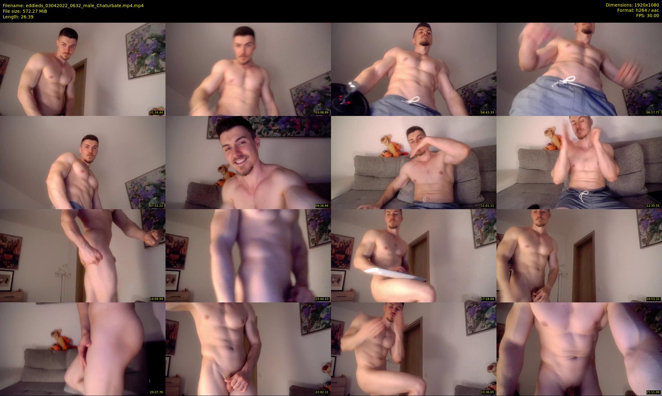 eddieds — 27 minute Chaturbate male cam show recording, 1080p, Apr 3, 2022