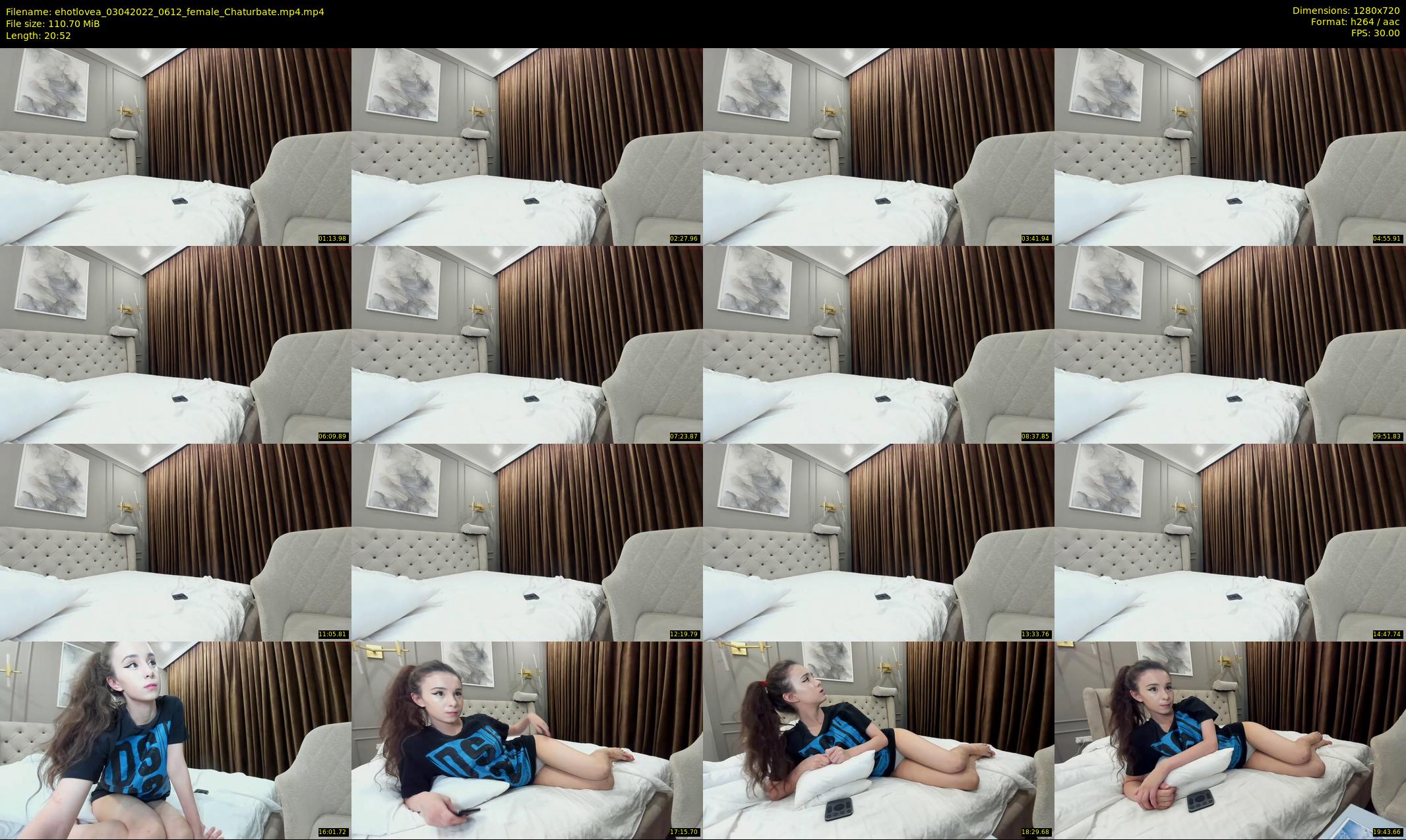 ehotlovea — 21 minute Chaturbate female cam show recording, 720p, Apr 3, 2022