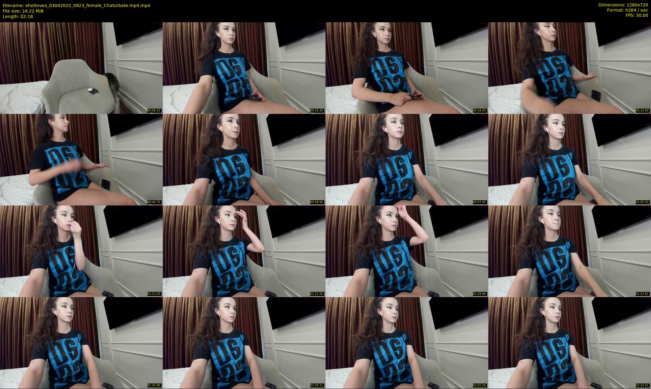 ehotlovea — 3 minute Chaturbate female cam show recording, 720p, Apr 3, 2022
