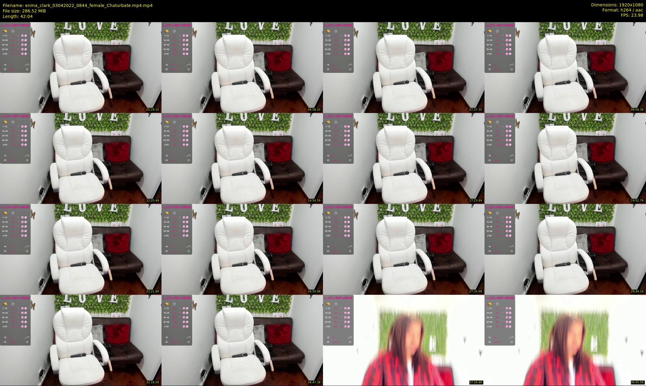 enma_clark — 43 minute Chaturbate female cam show recording, 1080p, Apr 3, 2022