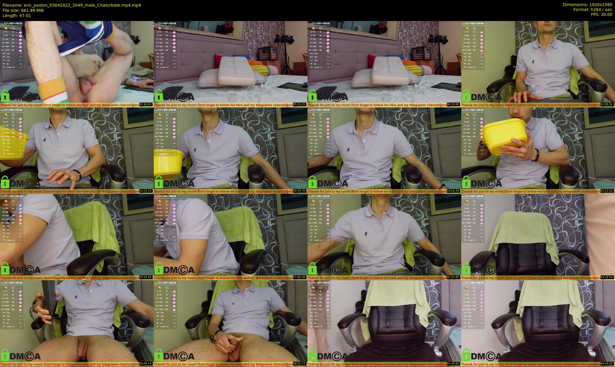 eric_poston — 48 minute Chaturbate male cam show recording, 1080p, Apr 3, 2022
