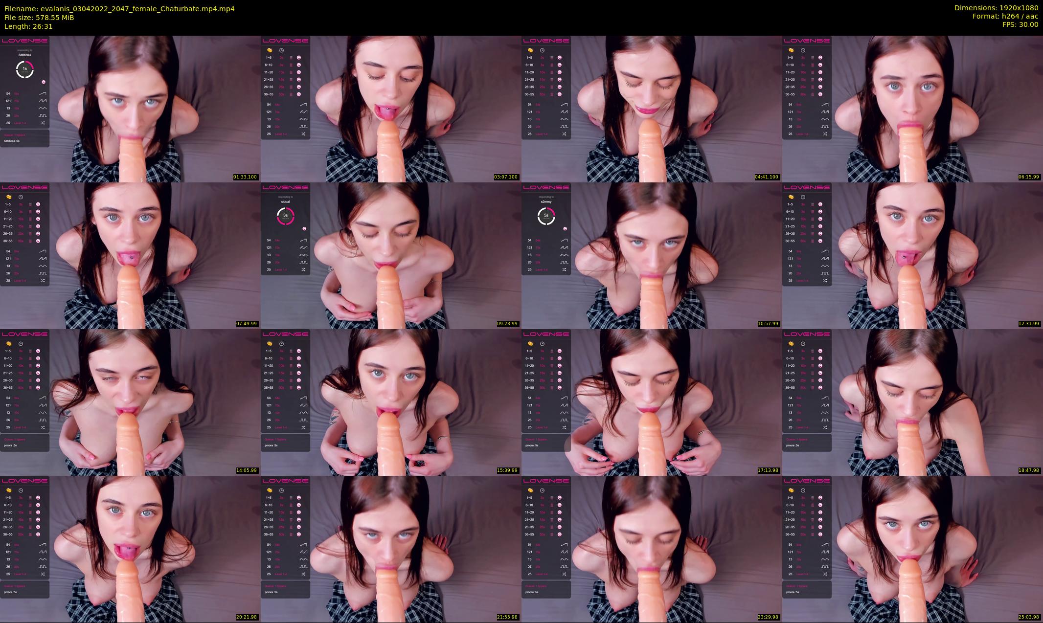evalanis — 27 minute Chaturbate couple cam show recording, 1080p, Apr 3, 2022