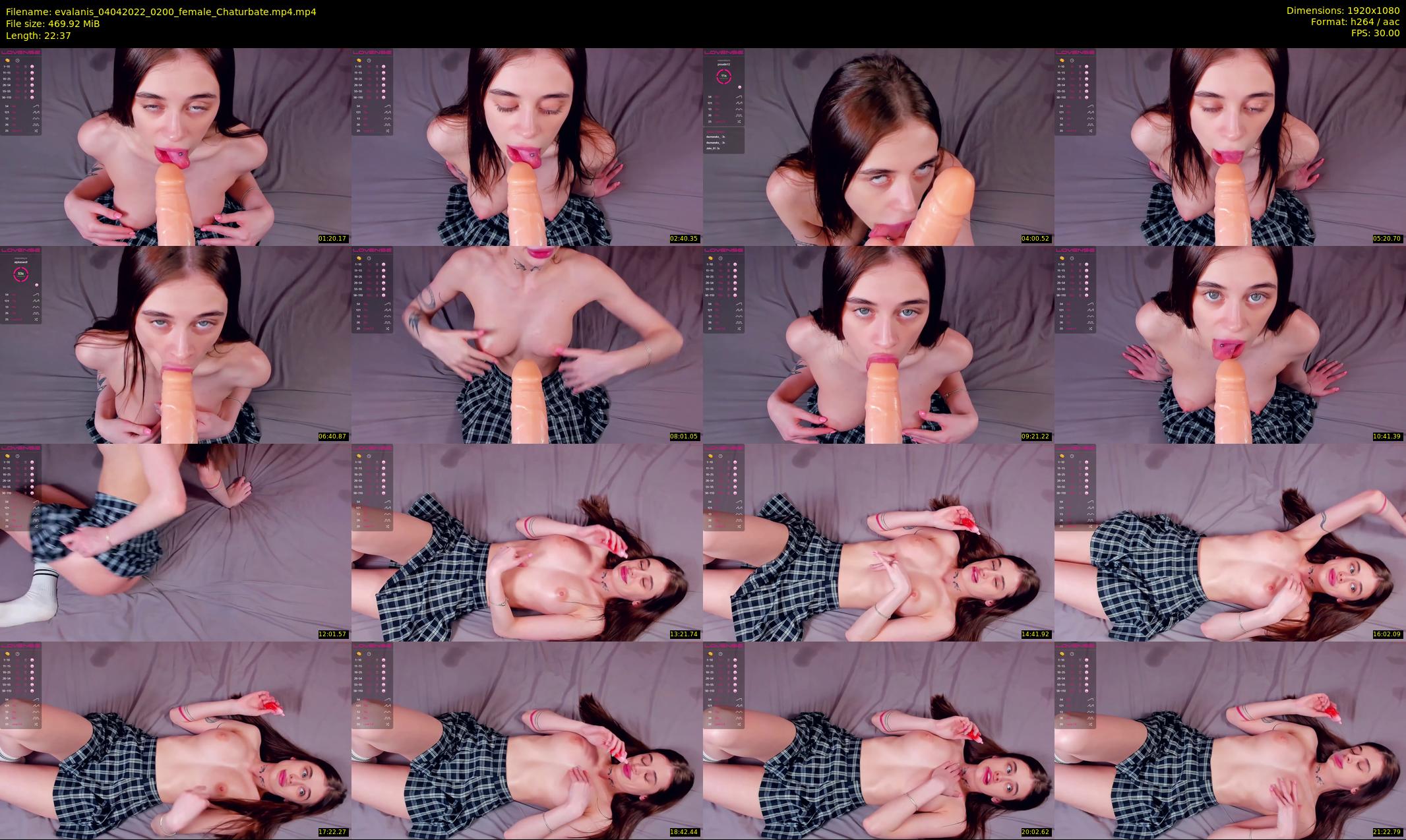 evalanis — 23 minute Chaturbate couple cam show recording, 1080p, Apr 4, 2022