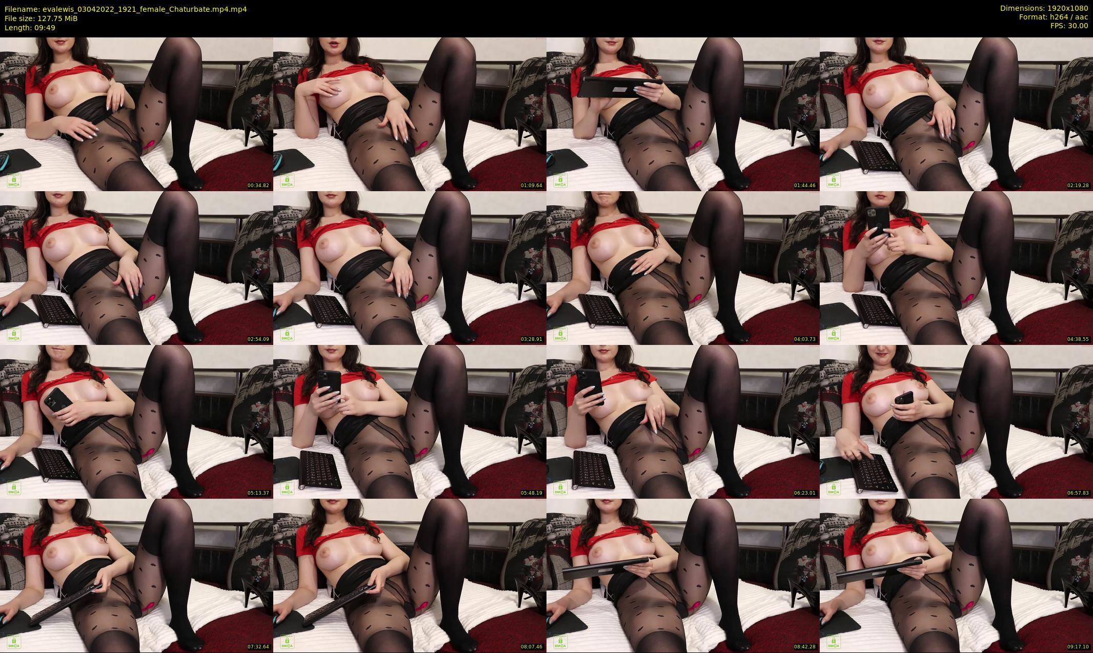 evalewis — 10 minute Chaturbate female cam show recording, 1080p, Apr 3, 2022
