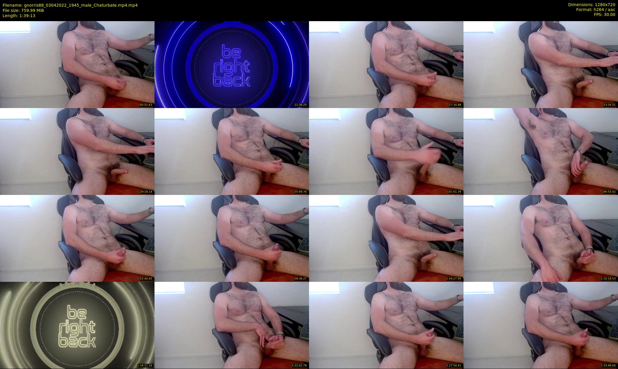 gnorris88 — 100 minute Chaturbate male cam show recording, 720p, Apr 3, 2022