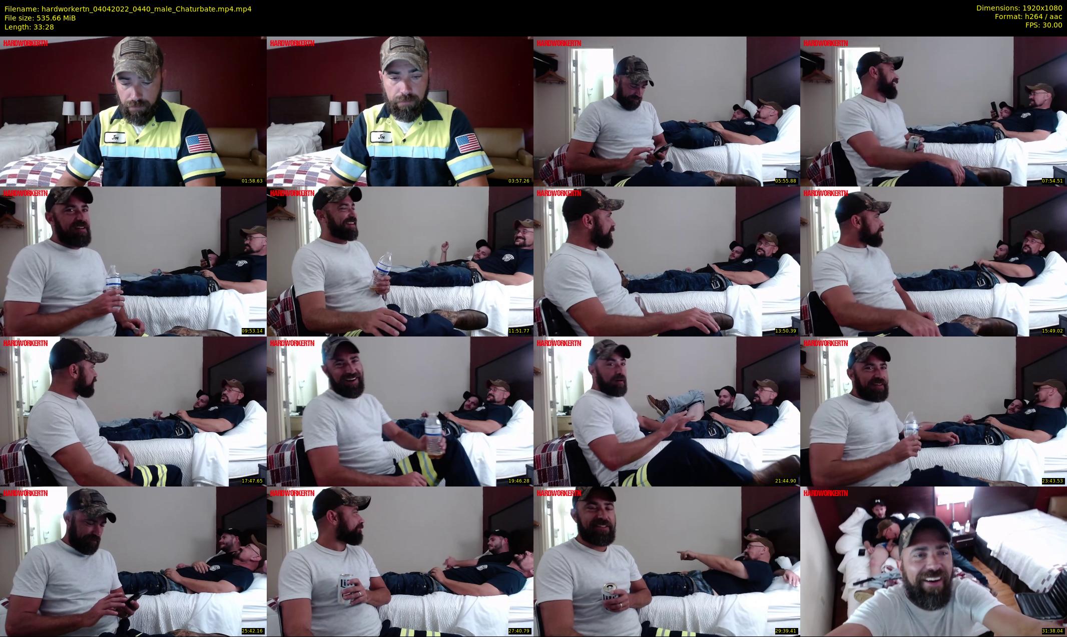 hardworkertn — 34 minute Chaturbate male cam show recording, 1080p, Apr 4, 2022