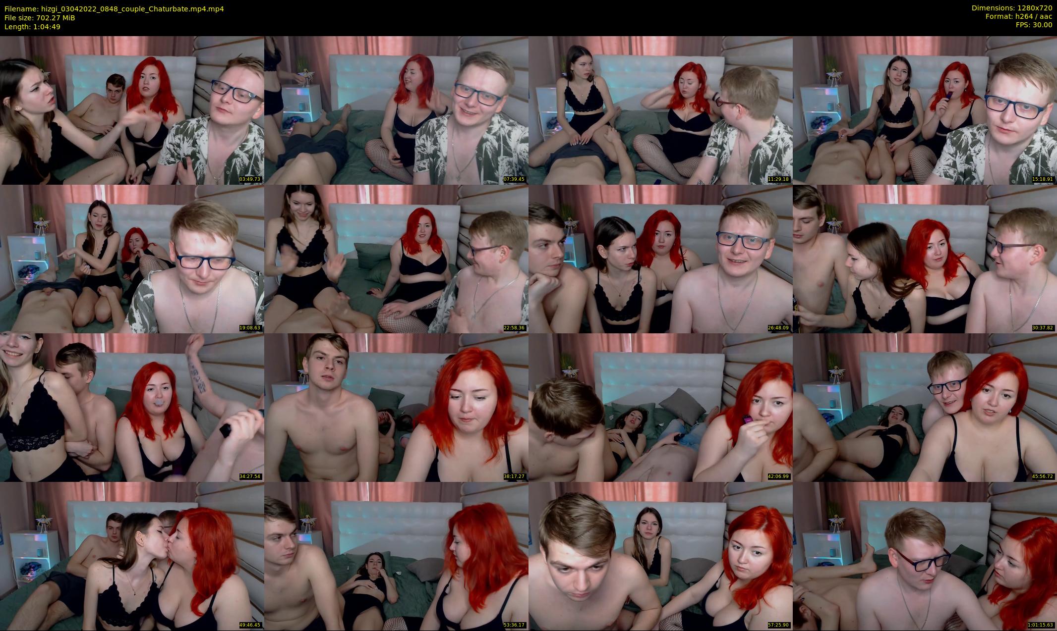 hizgi — 65 minute Chaturbate couple cam show recording, 720p, Apr 3, 2022