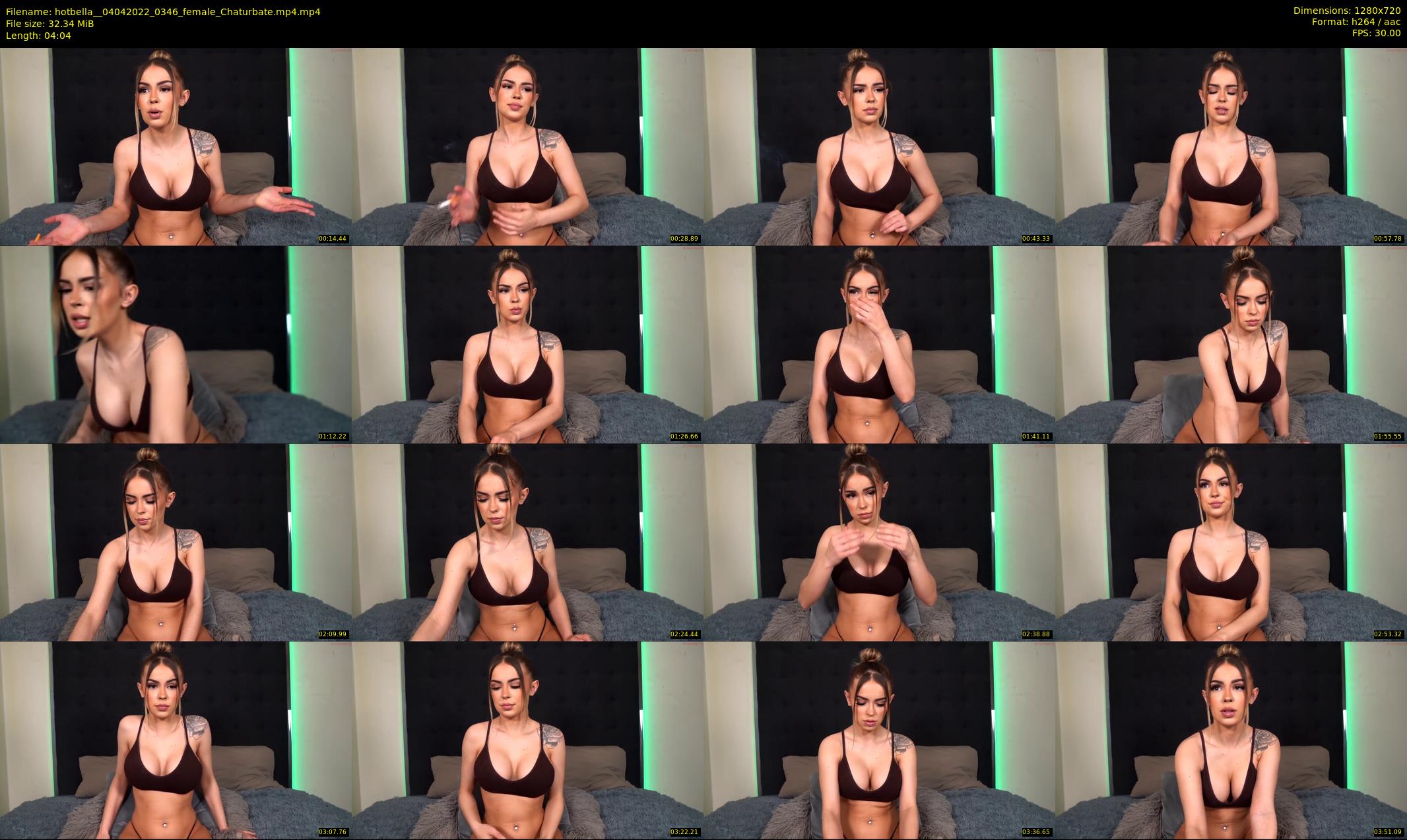 hotbella_ — 5 minute Chaturbate female cam show recording, 720p, Apr 4, 2022