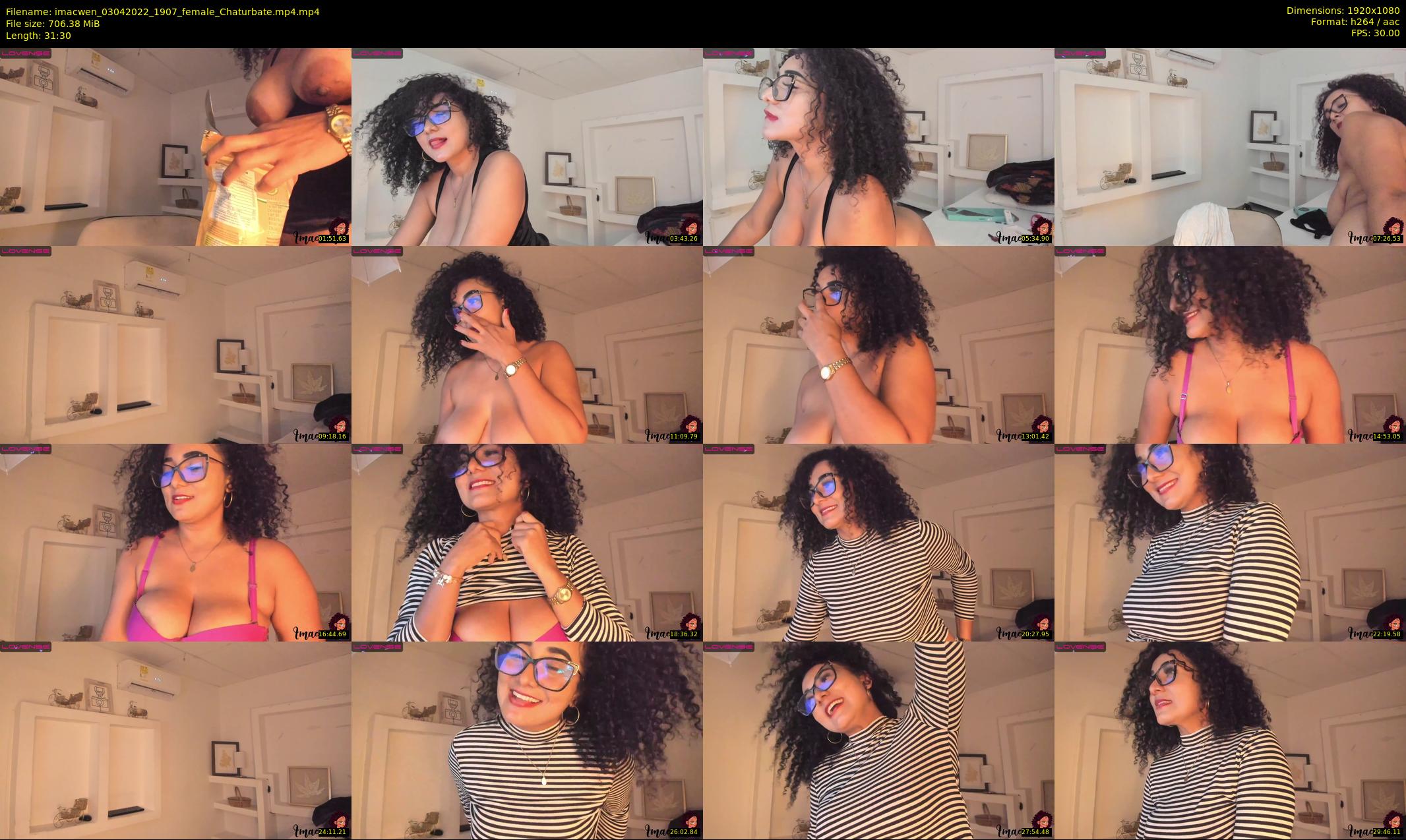 imacwen — 32 minute Chaturbate female cam show recording, 1080p, Apr 3, 2022