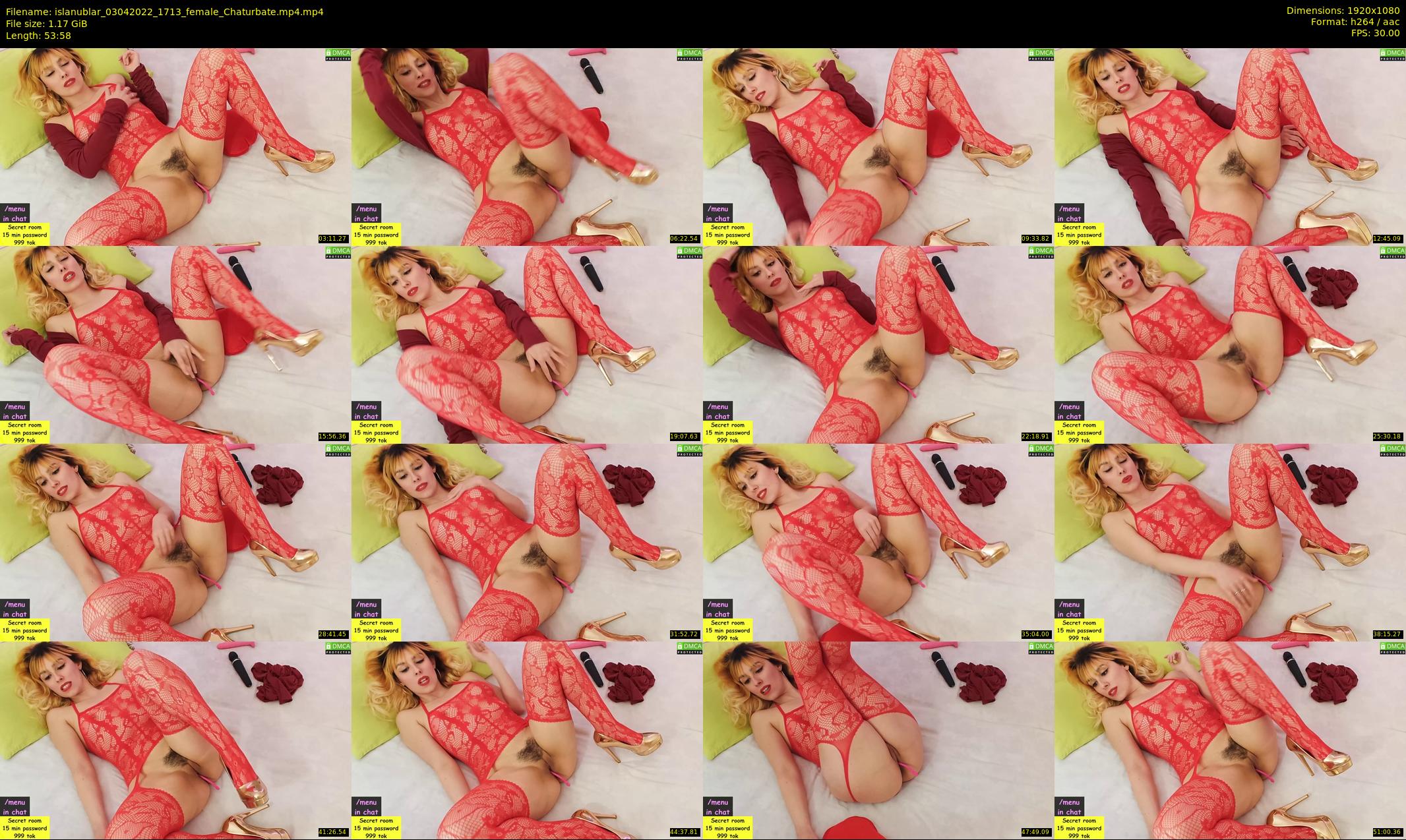 islanublar — 54 minute Chaturbate female cam show recording, 1080p, Apr 3, 2022