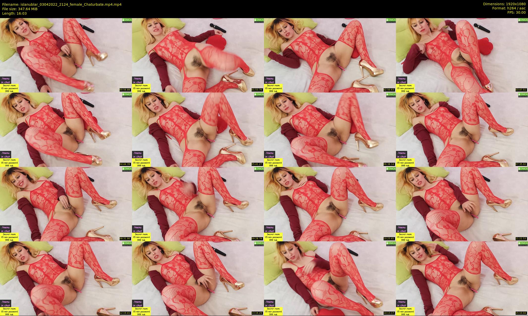 islanublar — 17 minute Chaturbate female cam show recording, 1080p, Apr 3, 2022