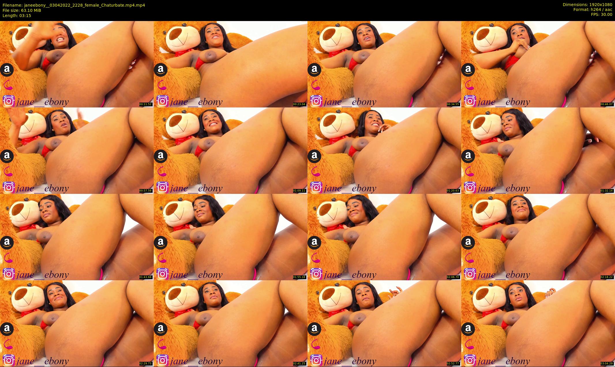 janeebony_ — 4 minute Chaturbate female cam show recording, 1080p, Apr 3, 2022
