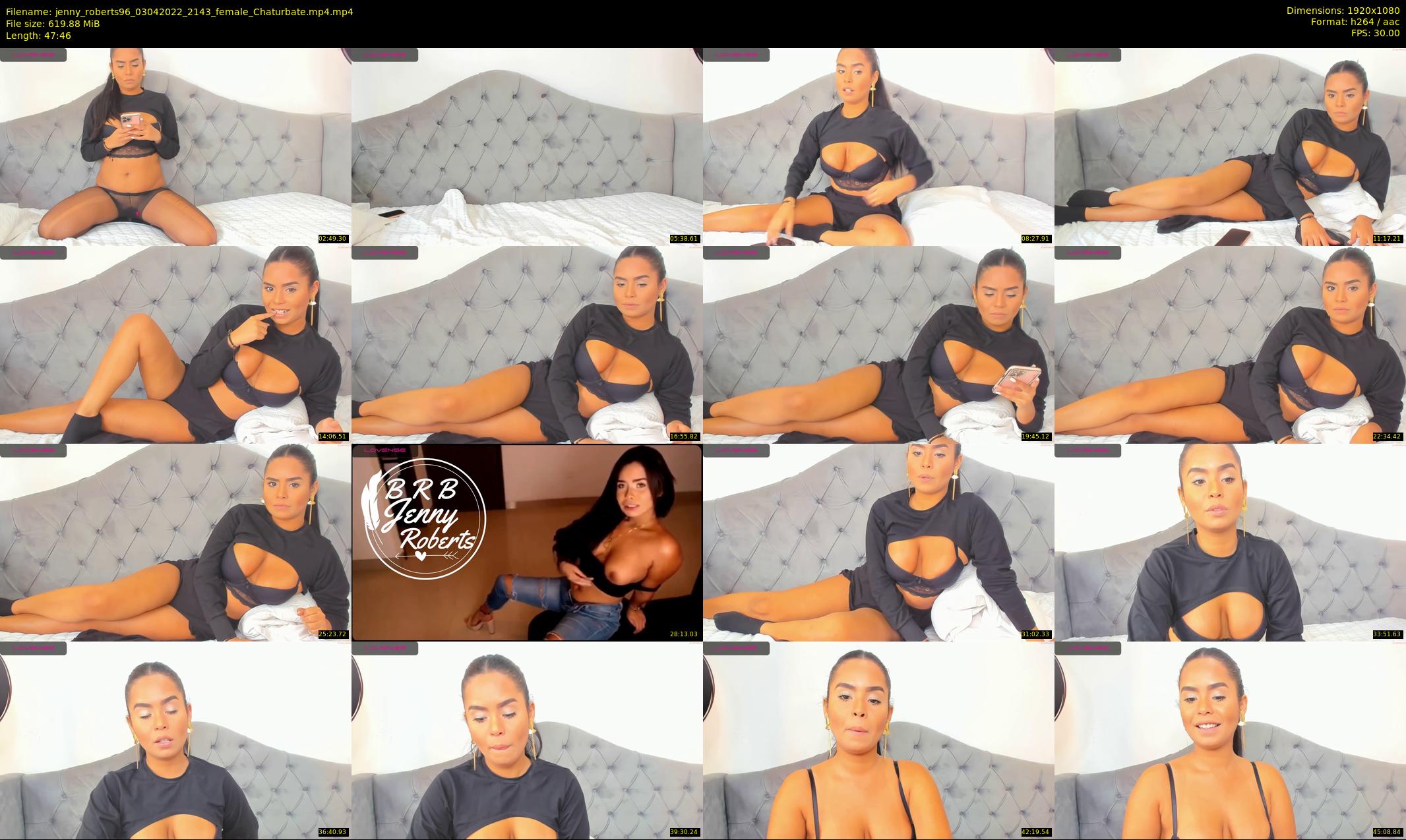 jenny_roberts96 — 48 minute Chaturbate female cam show recording, 1080p, Apr 3, 2022