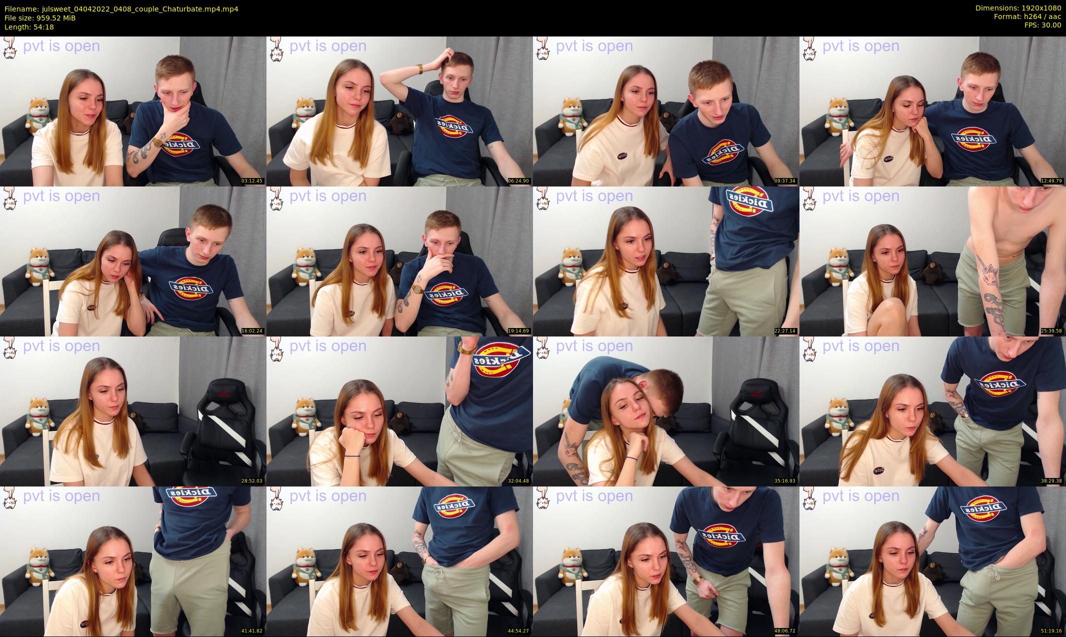 julsweet — 55 minute Chaturbate male cam show recording, 1080p, Apr 4, 2022