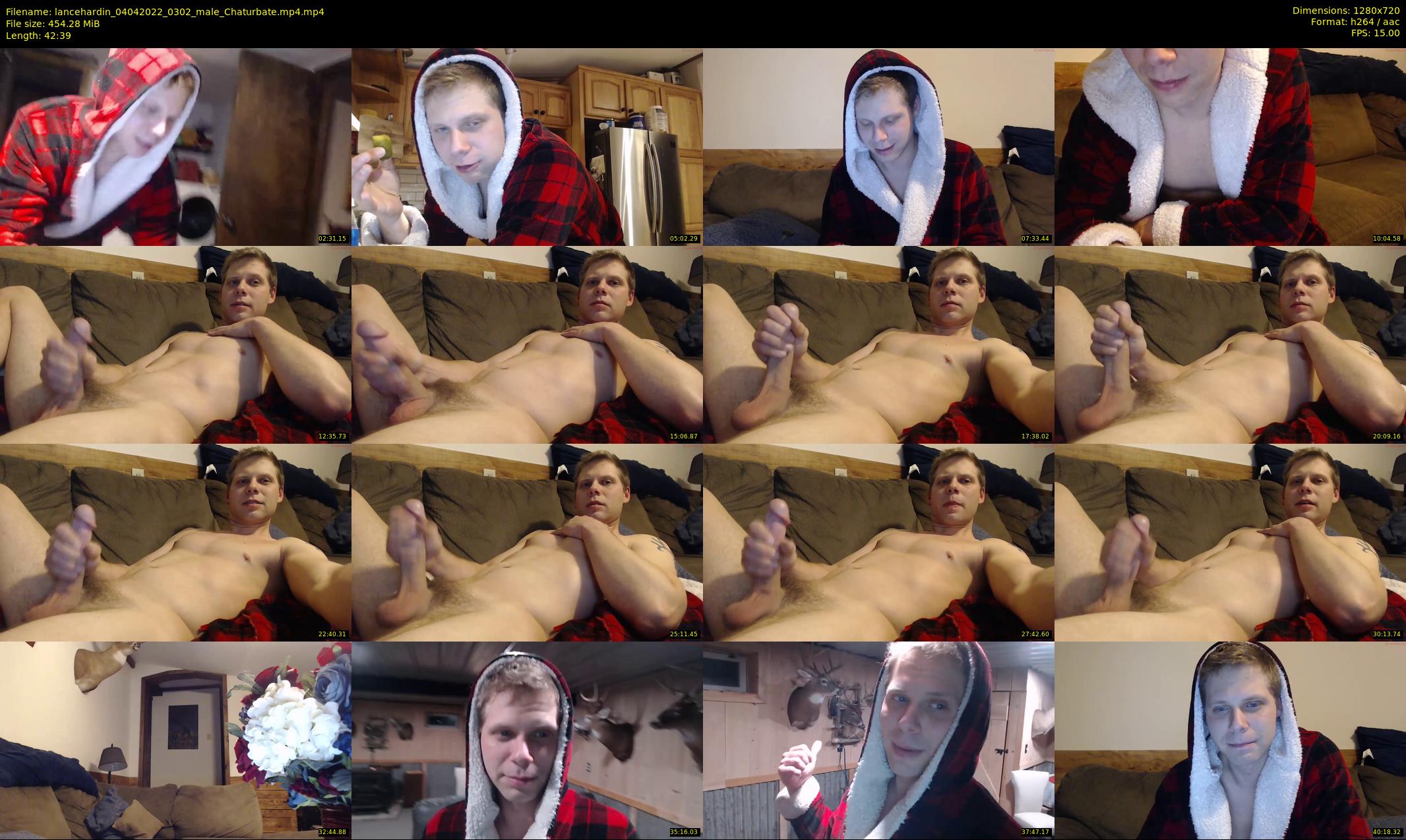 lancehardin — 43 minute Chaturbate male cam show recording, 720p, Apr 4, 2022