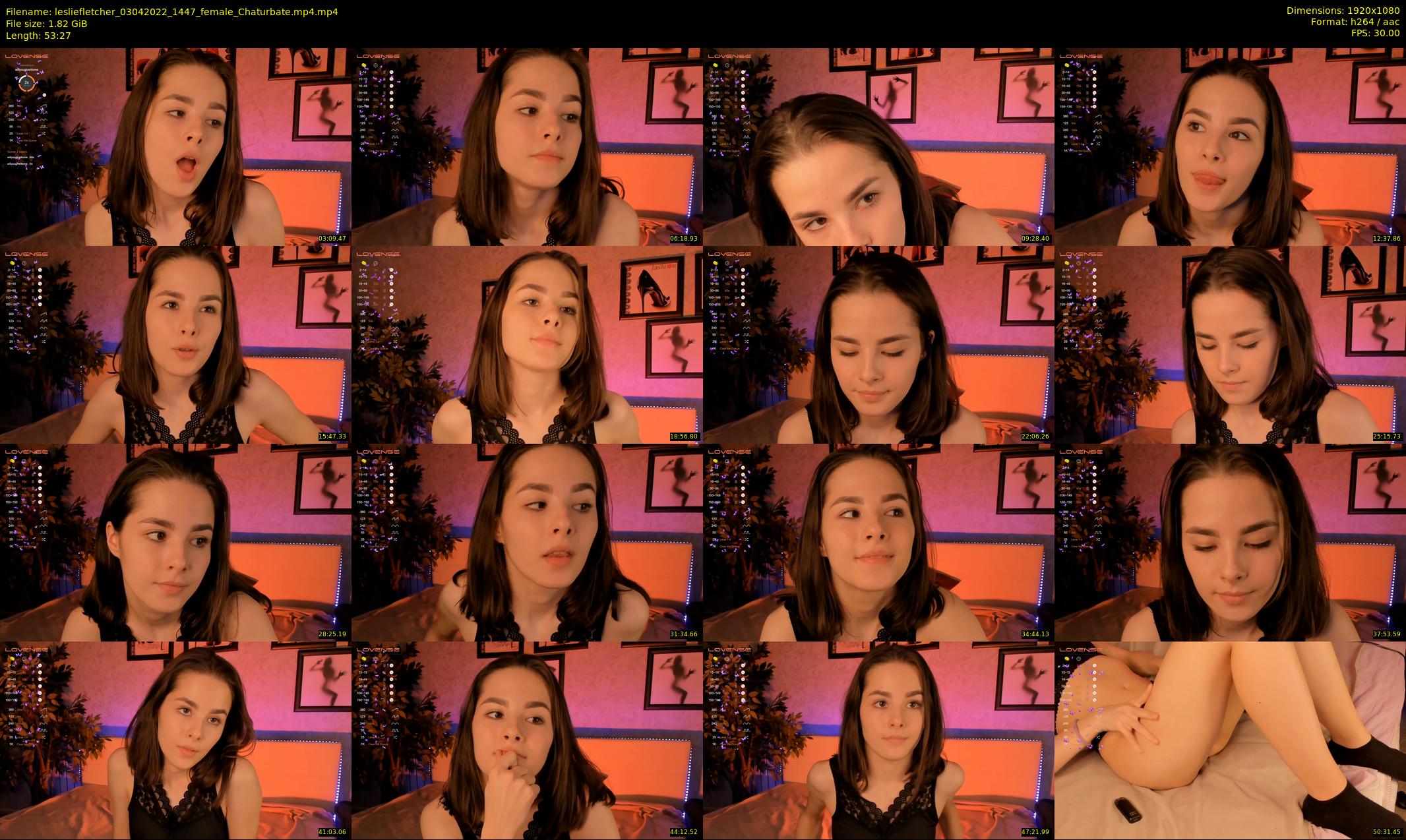 lesliefletcher — 54 minute Chaturbate couple cam show recording, 1080p, Apr 3, 2022