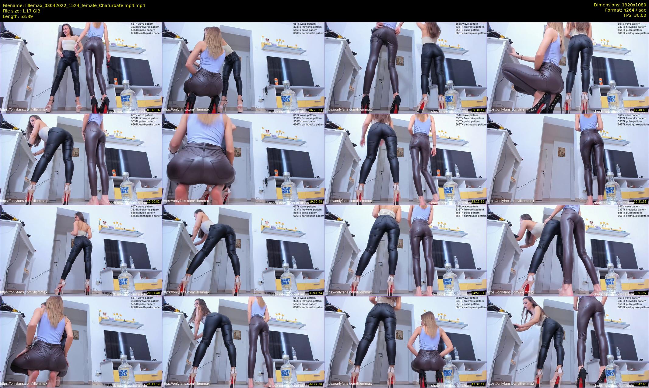 lillemax — 54 minute Chaturbate female cam show recording, 1080p, Apr 3, 2022