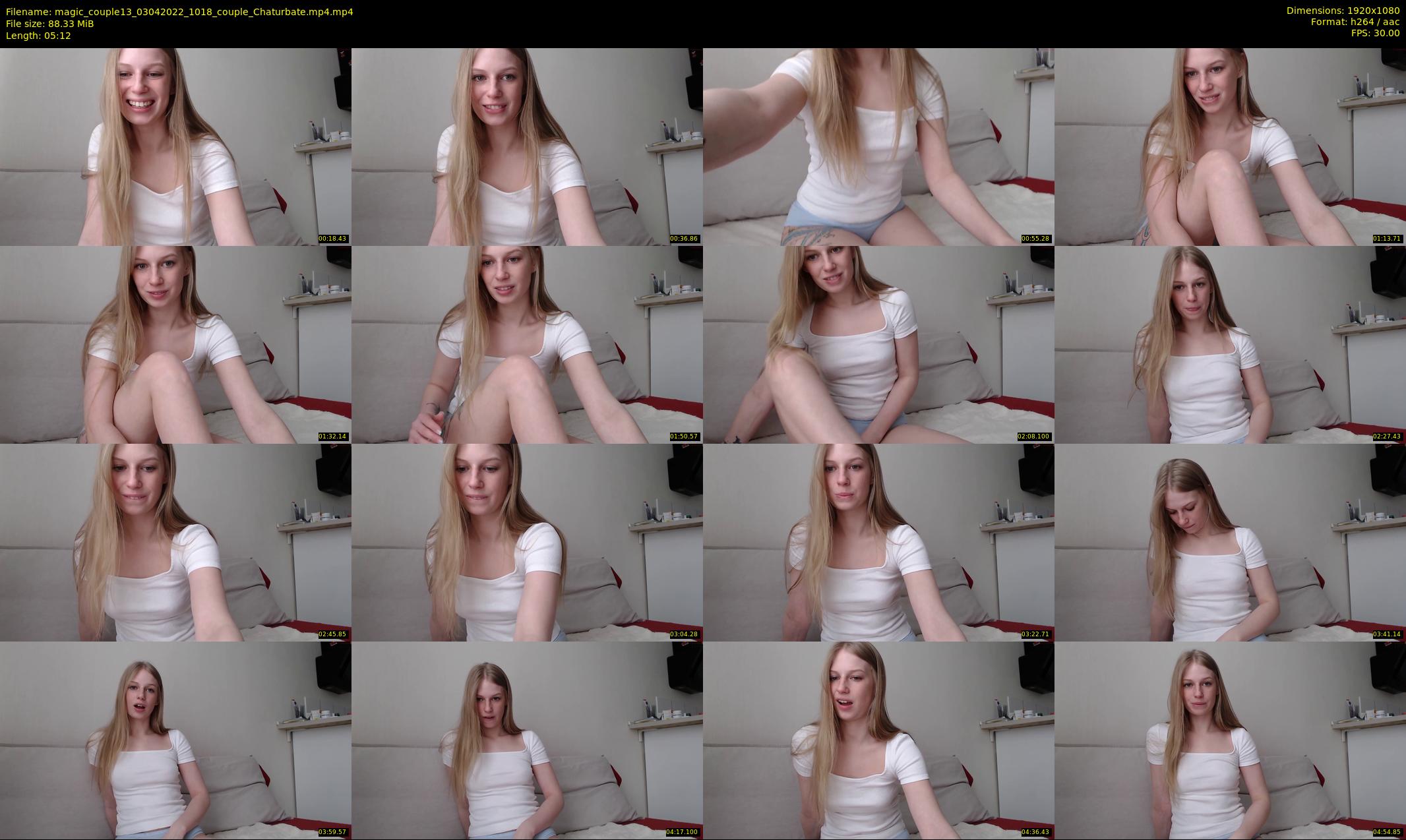 magic_couple13 — 6 minute Chaturbate couple cam show recording, 1080p, Apr 3, 2022