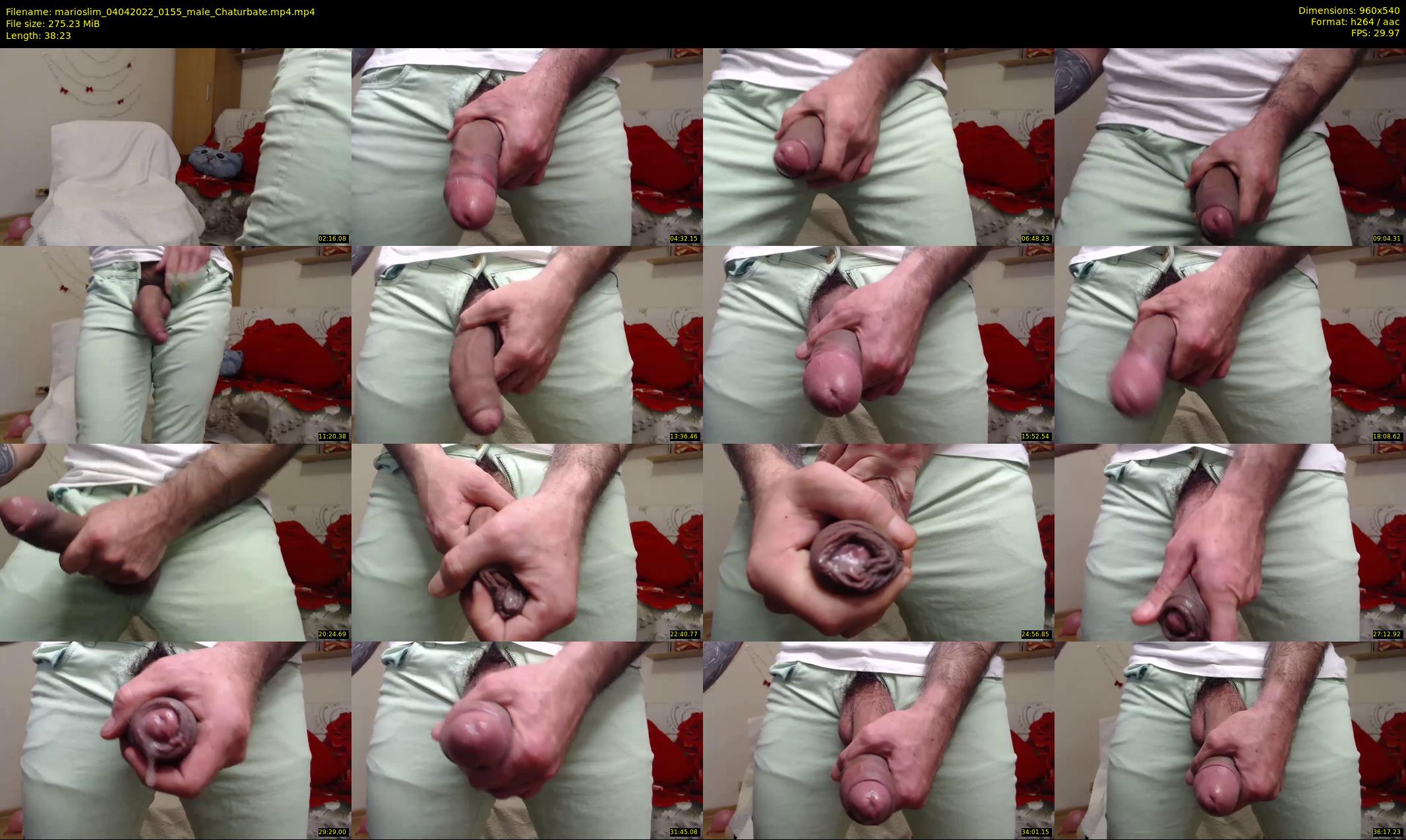 marioslim — 39 minute Chaturbate male cam show recording, 480p, Apr 4, 2022
