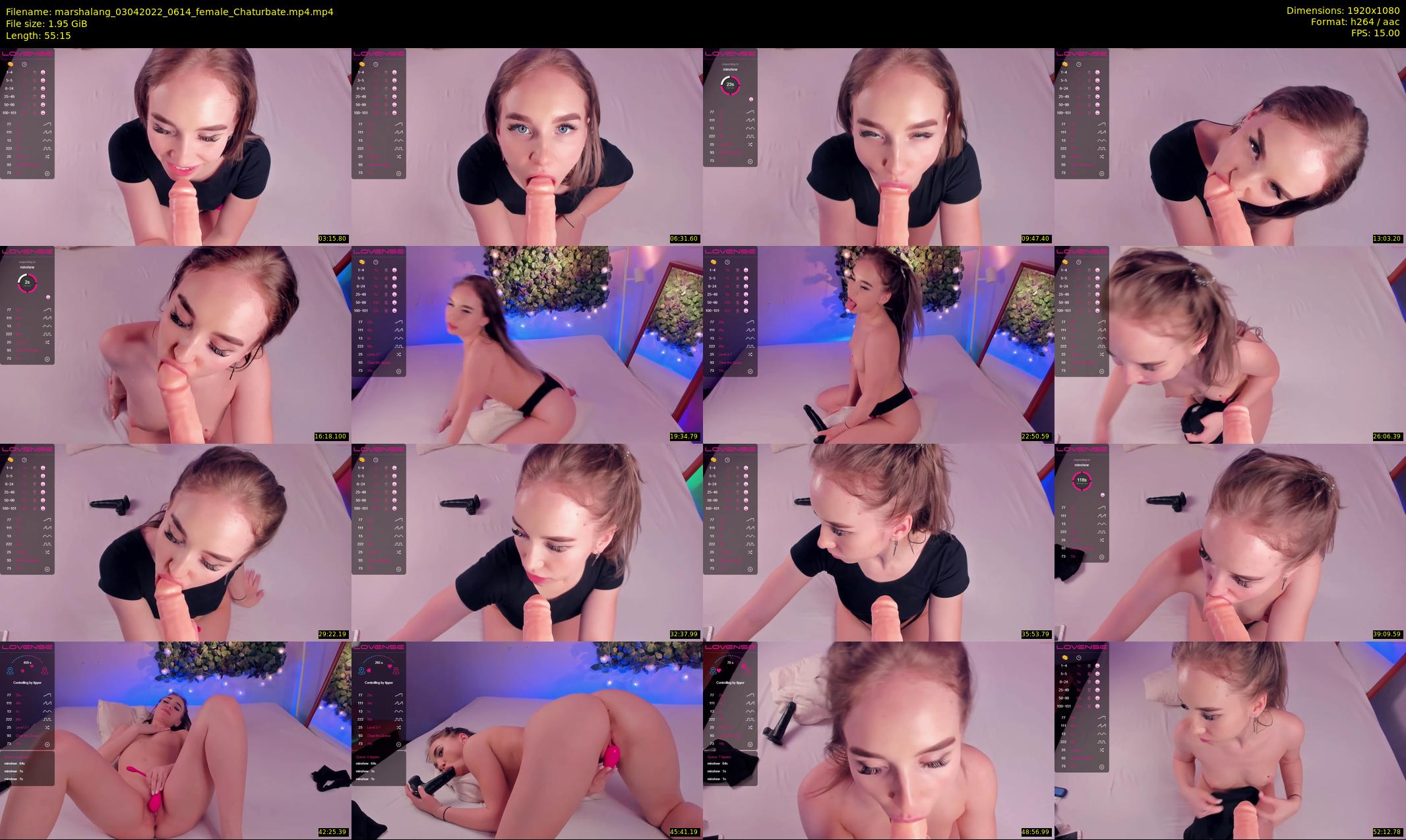 marshalang — 56 minute Chaturbate couple cam show recording, 1080p, Apr 3, 2022