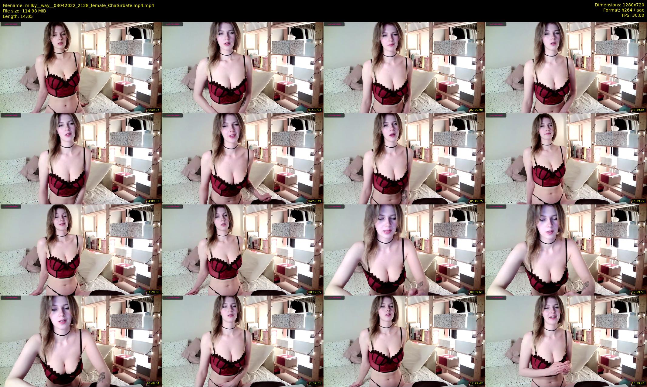milky__way_ — 15 minute Chaturbate female cam show recording, 720p, Apr 3, 2022