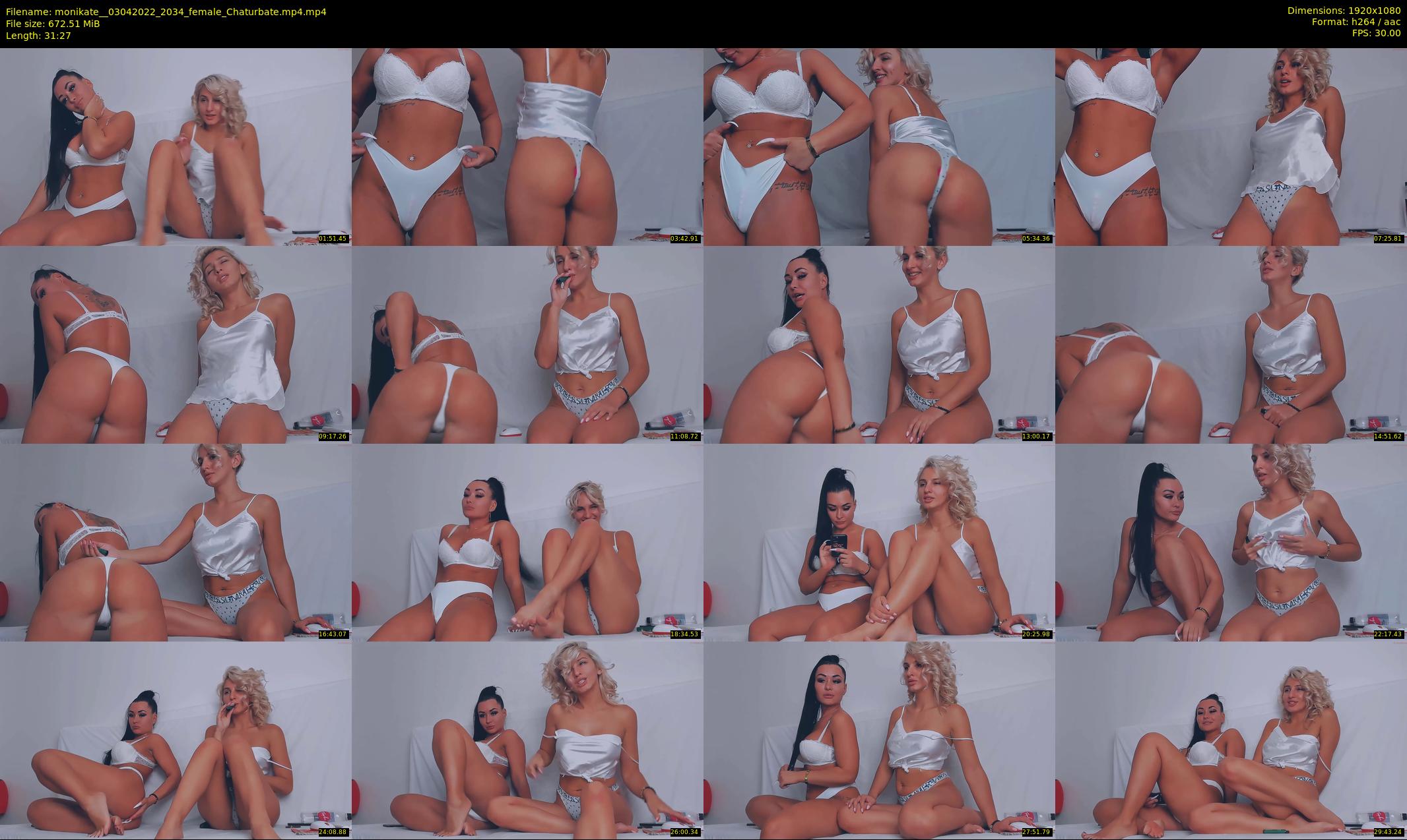 monikate_ — 32 minute Chaturbate couple cam show recording, 1080p, Apr 3, 2022