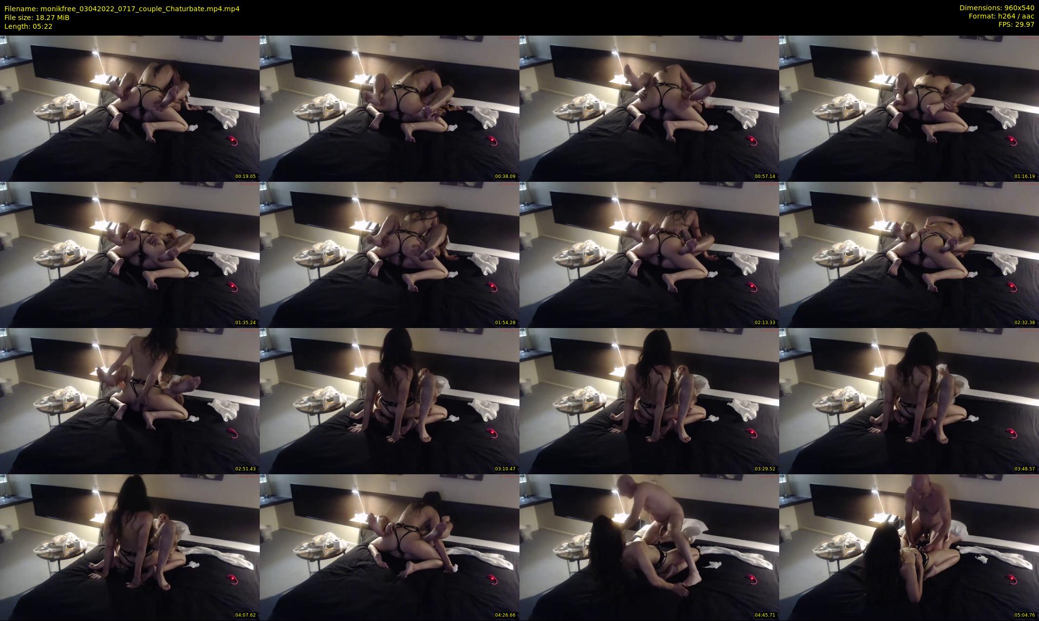monikfree — 6 minute Chaturbate couple cam show recording, 480p, Apr 3, 2022