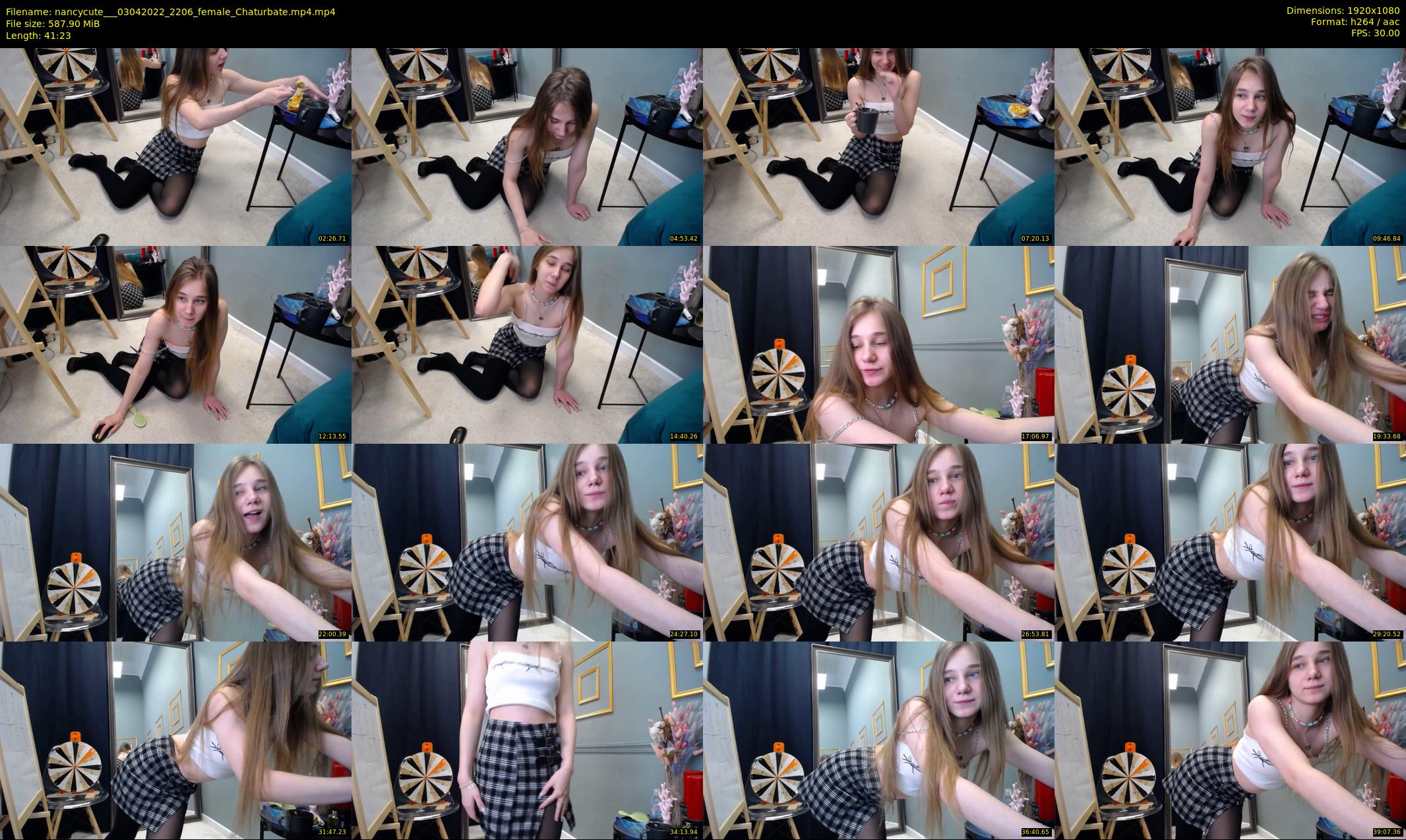 nancycute__ — 42 minute Chaturbate female cam show recording, 1080p, Apr 3, 2022