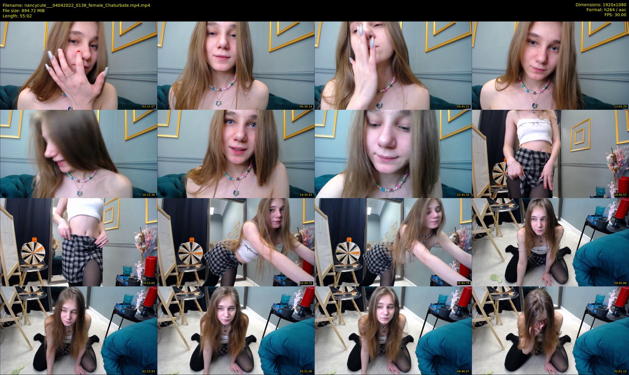 nancycute__ — 56 minute Chaturbate female cam show recording, 1080p, Apr 4, 2022