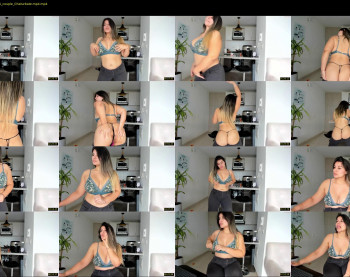 nemisha — 9 minute Chaturbate female cam show recording, 720p, Apr 3, 2022